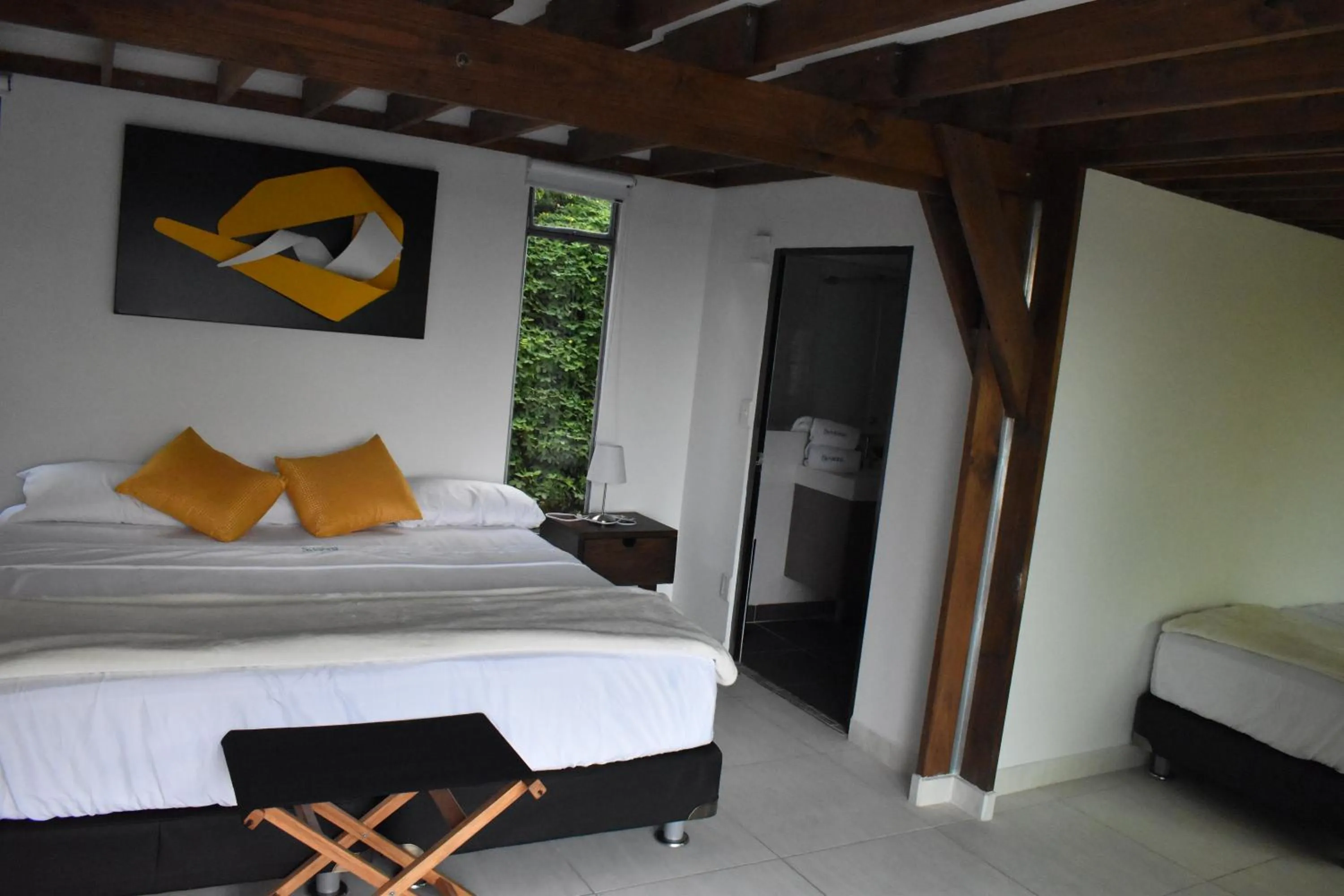 Bed in Hotel Syvanna Wellness and Spa