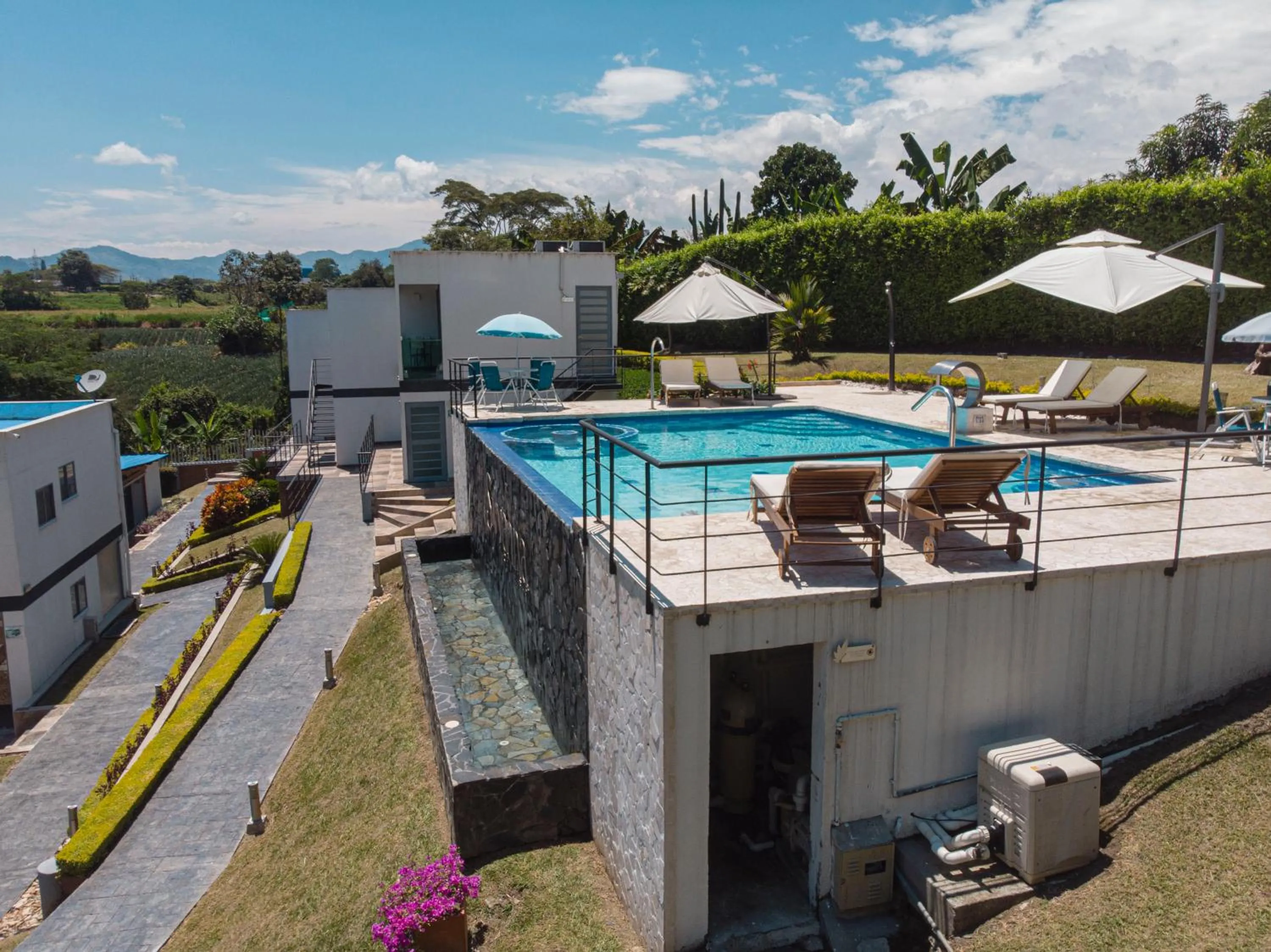 Garden view in Hotel Syvanna Wellness and Spa
