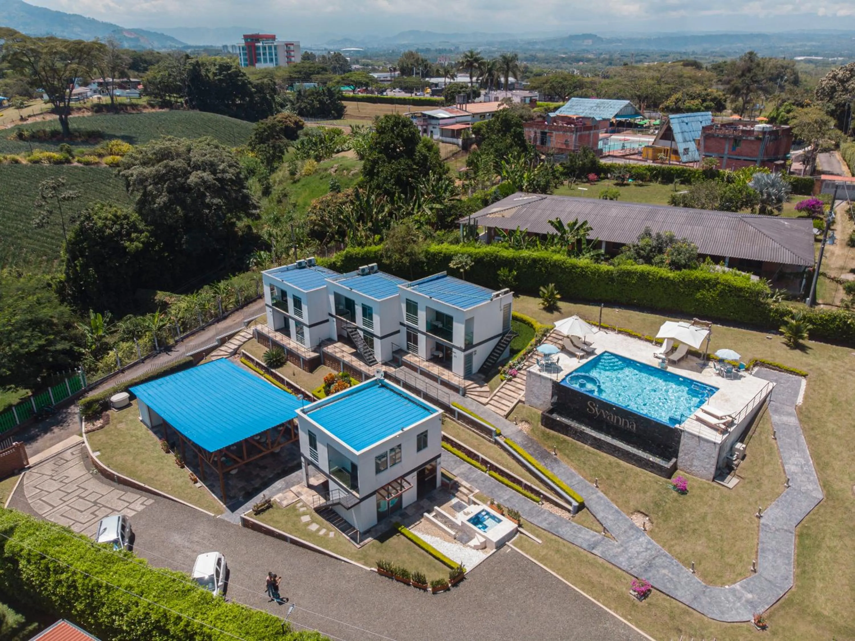 Bird's eye view in Hotel Syvanna Wellness and Spa