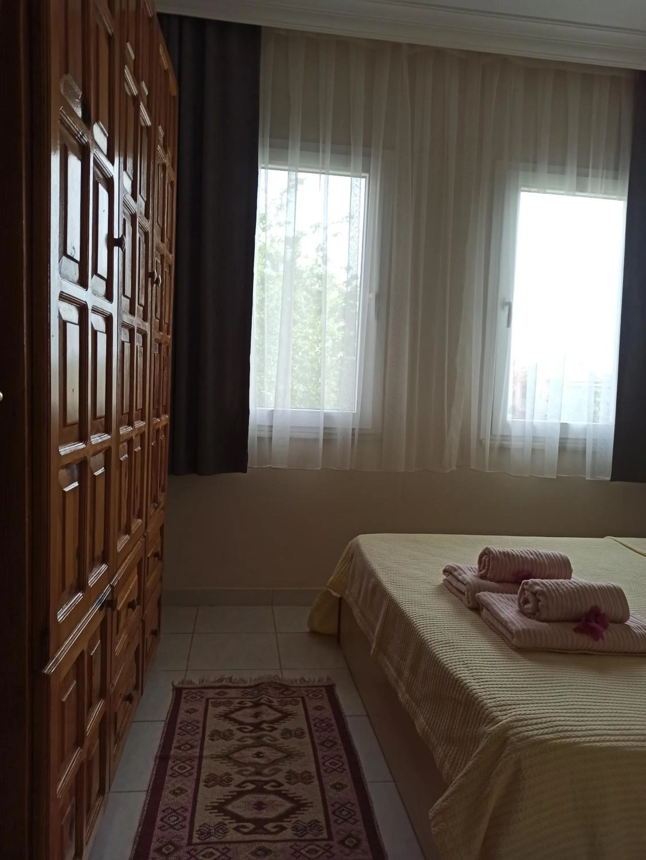 Bed in Işıl Suit Apart Otel