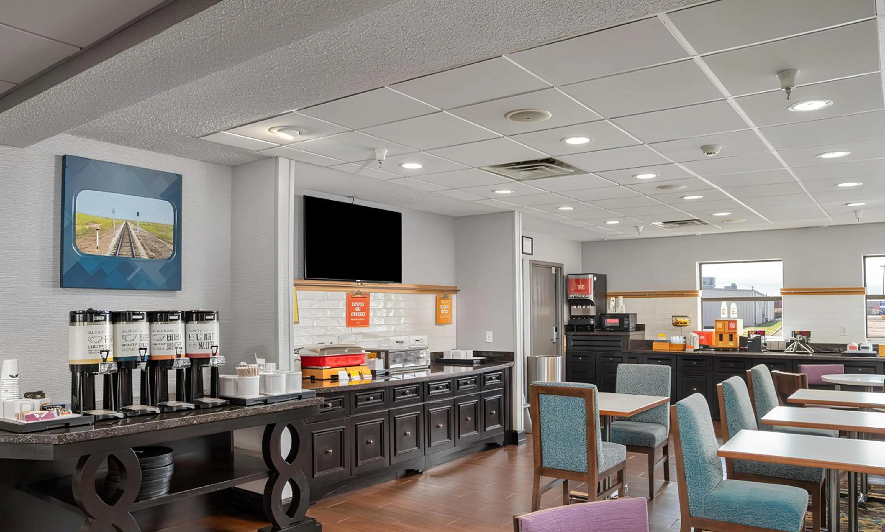 Breakfast in Hampton Inn Elkhart