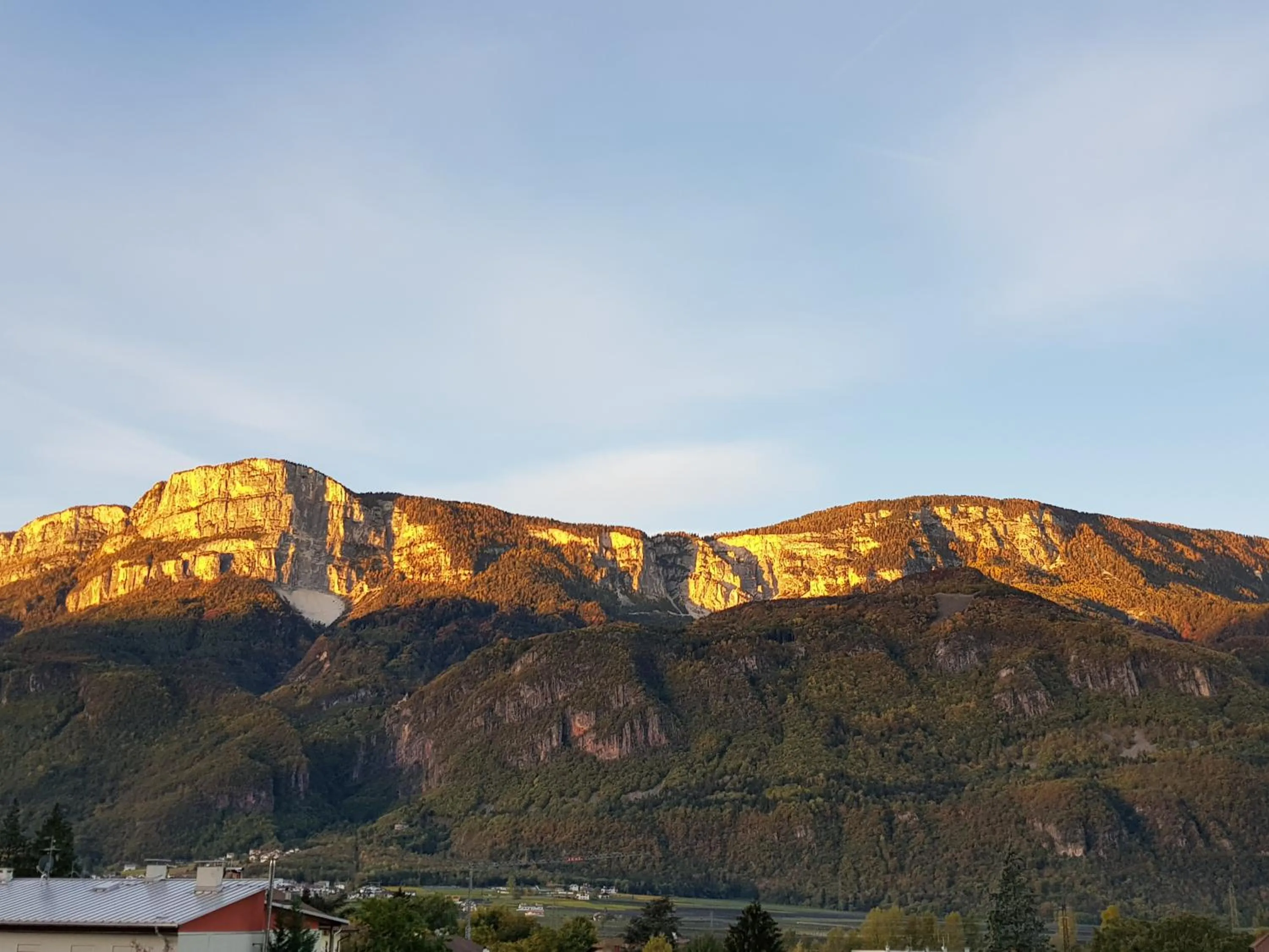 Mountain view in Residence Egger