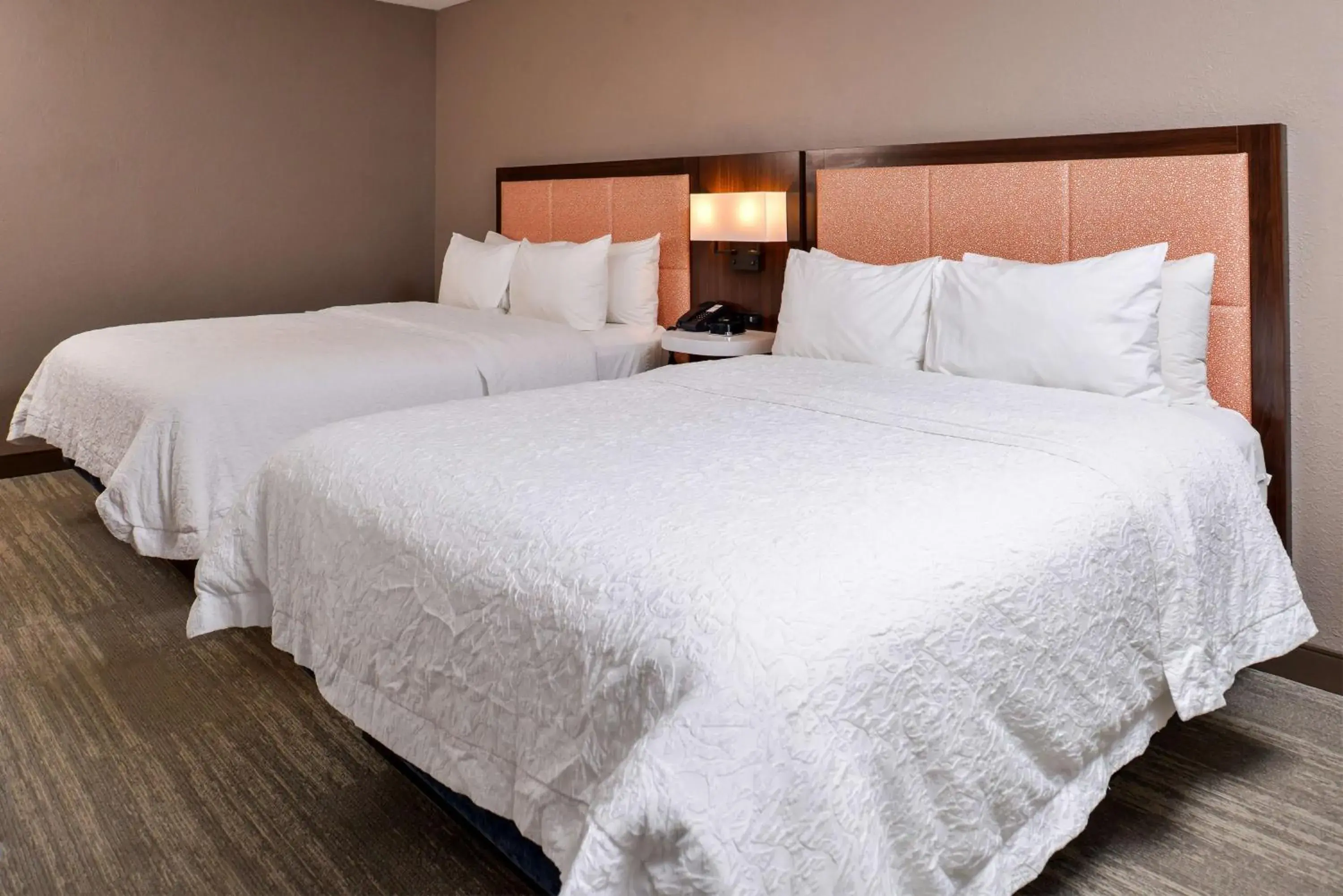 Queen Room with Two Queen Beds and Bath Tub - Mobility and Hearing Access in Hampton Inn Emporia Queen Room with Two Queen Beds and Bath Tub - Mobility and Hearing Access in Hampton Inn Emporia