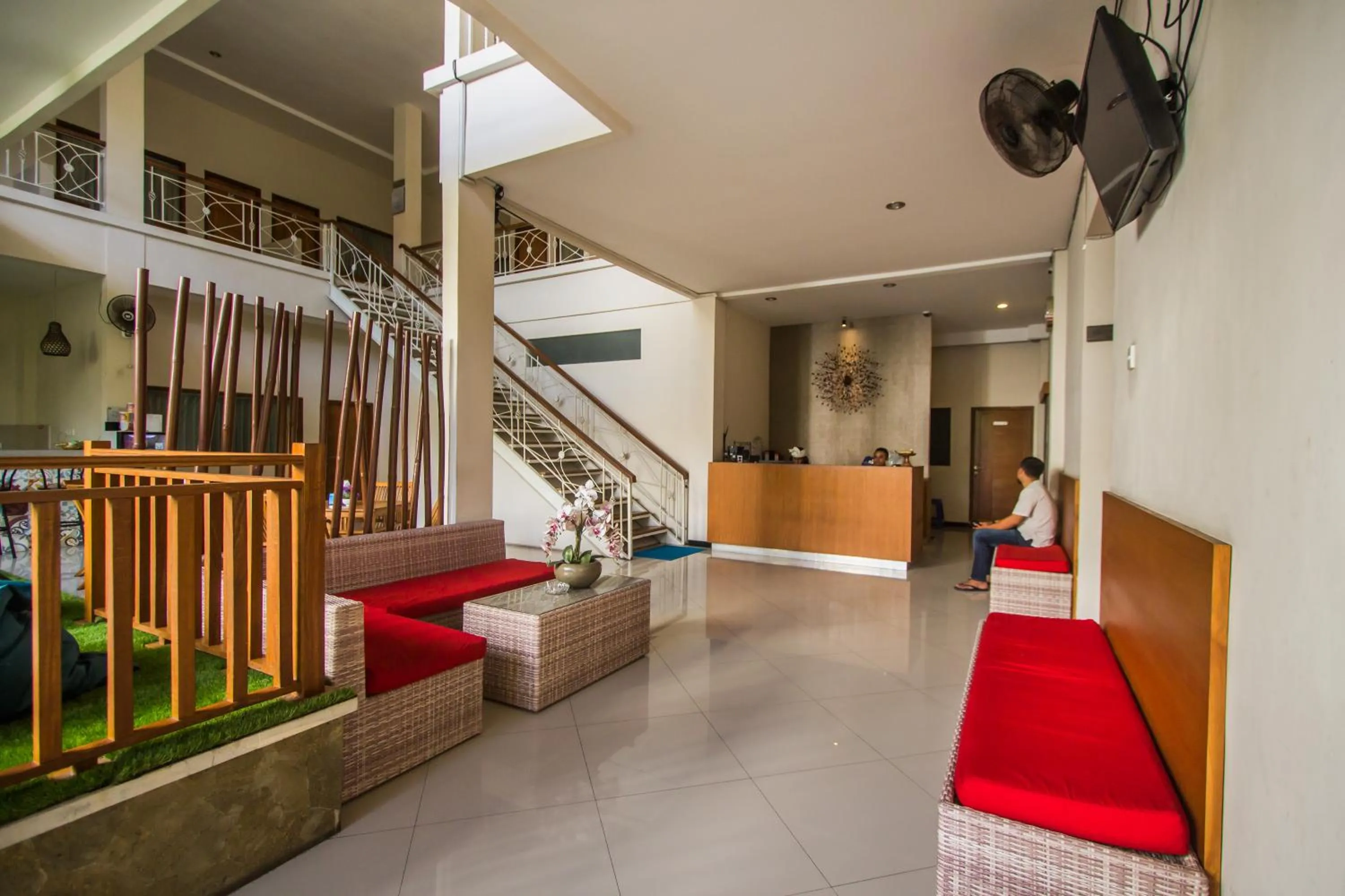Lobby or reception in Kuta Suci Guesthouse