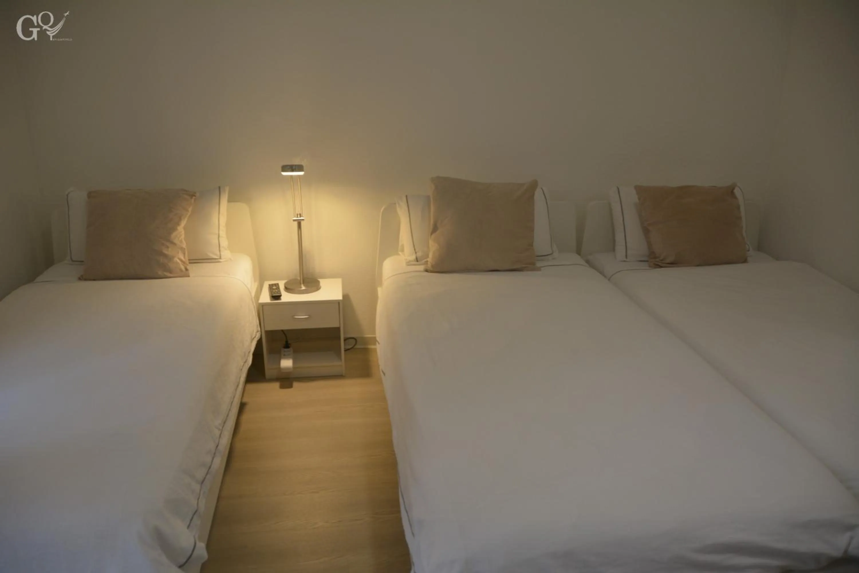 Bed in Saarbrücken City Apartments