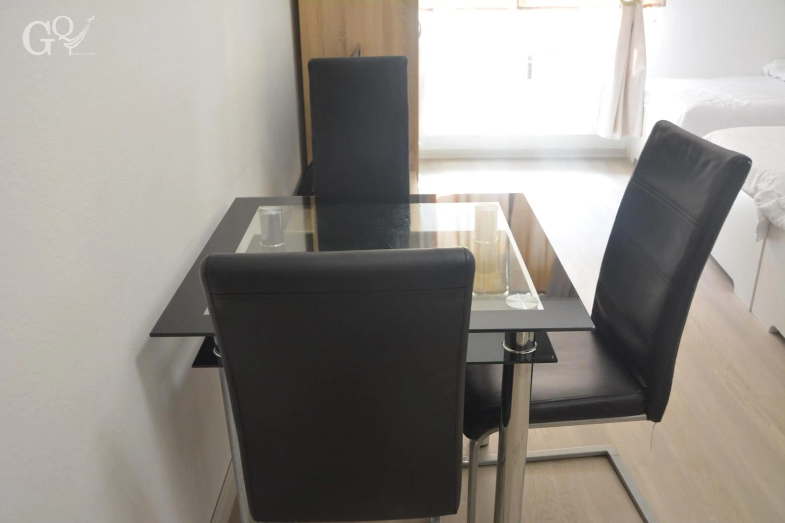 Seating area in Saarbrücken City Apartments