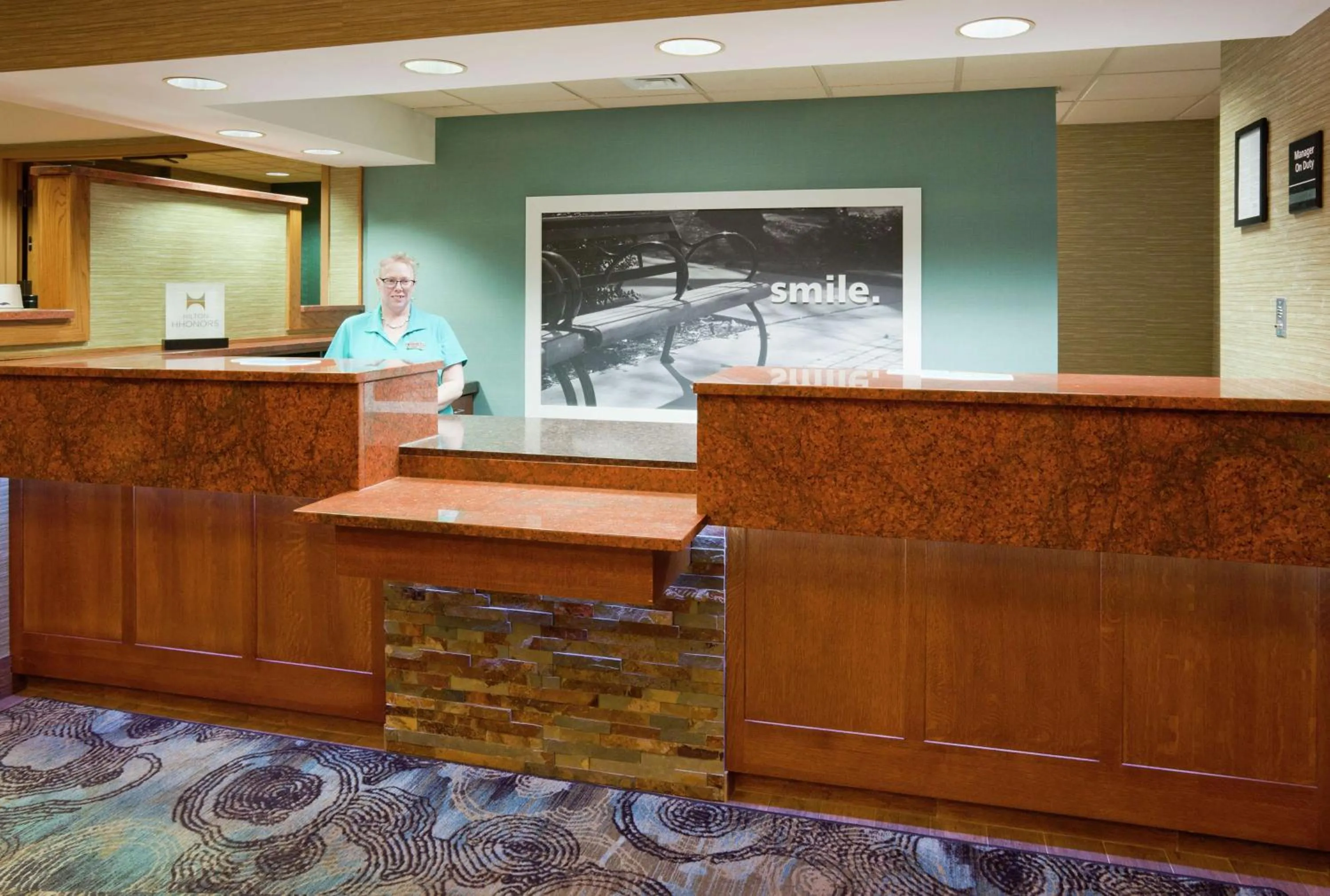 Lobby or reception in Hampton Inn Duluth-Canal Park