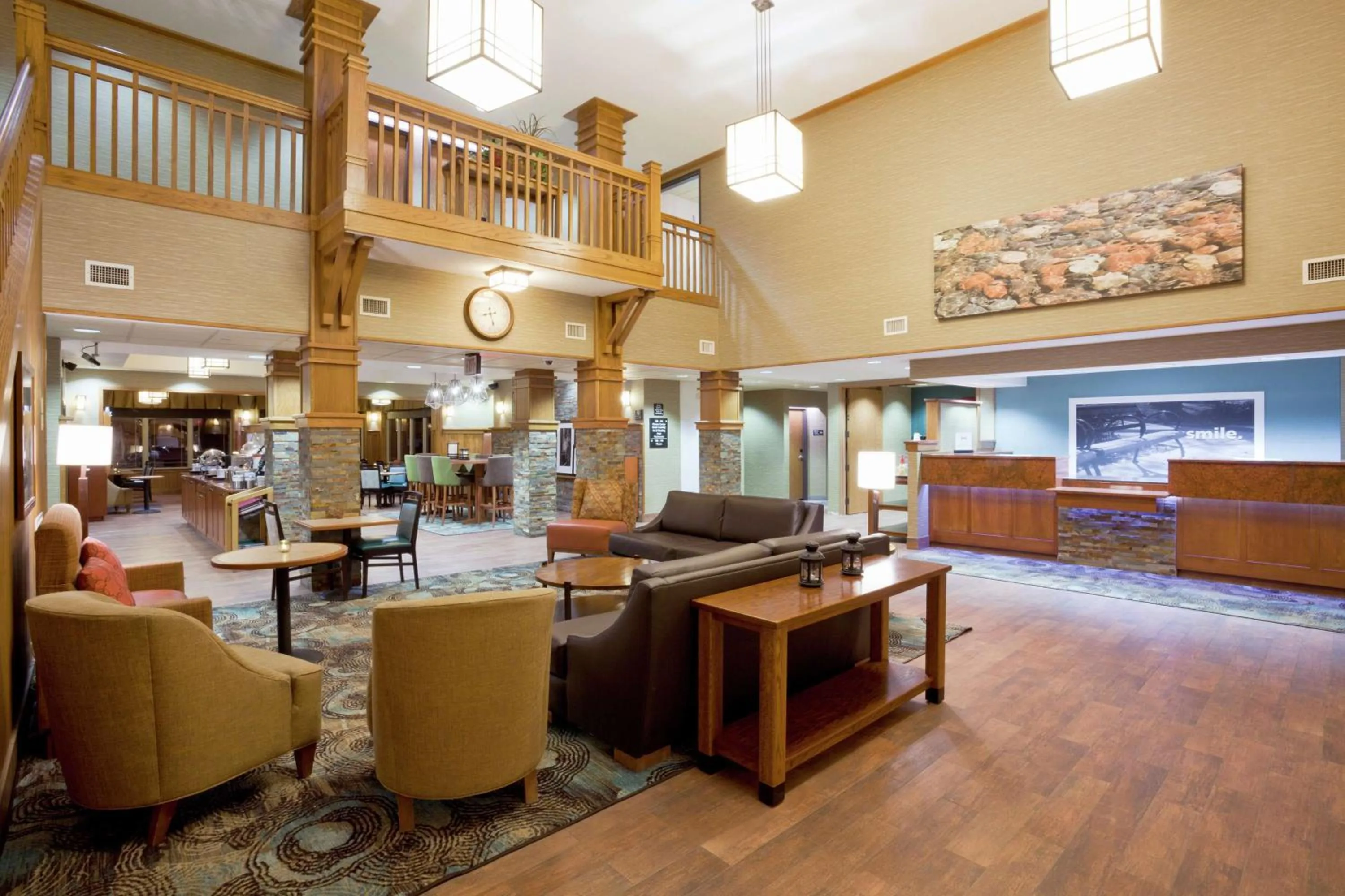 Lobby or reception in Hampton Inn Duluth-Canal Park