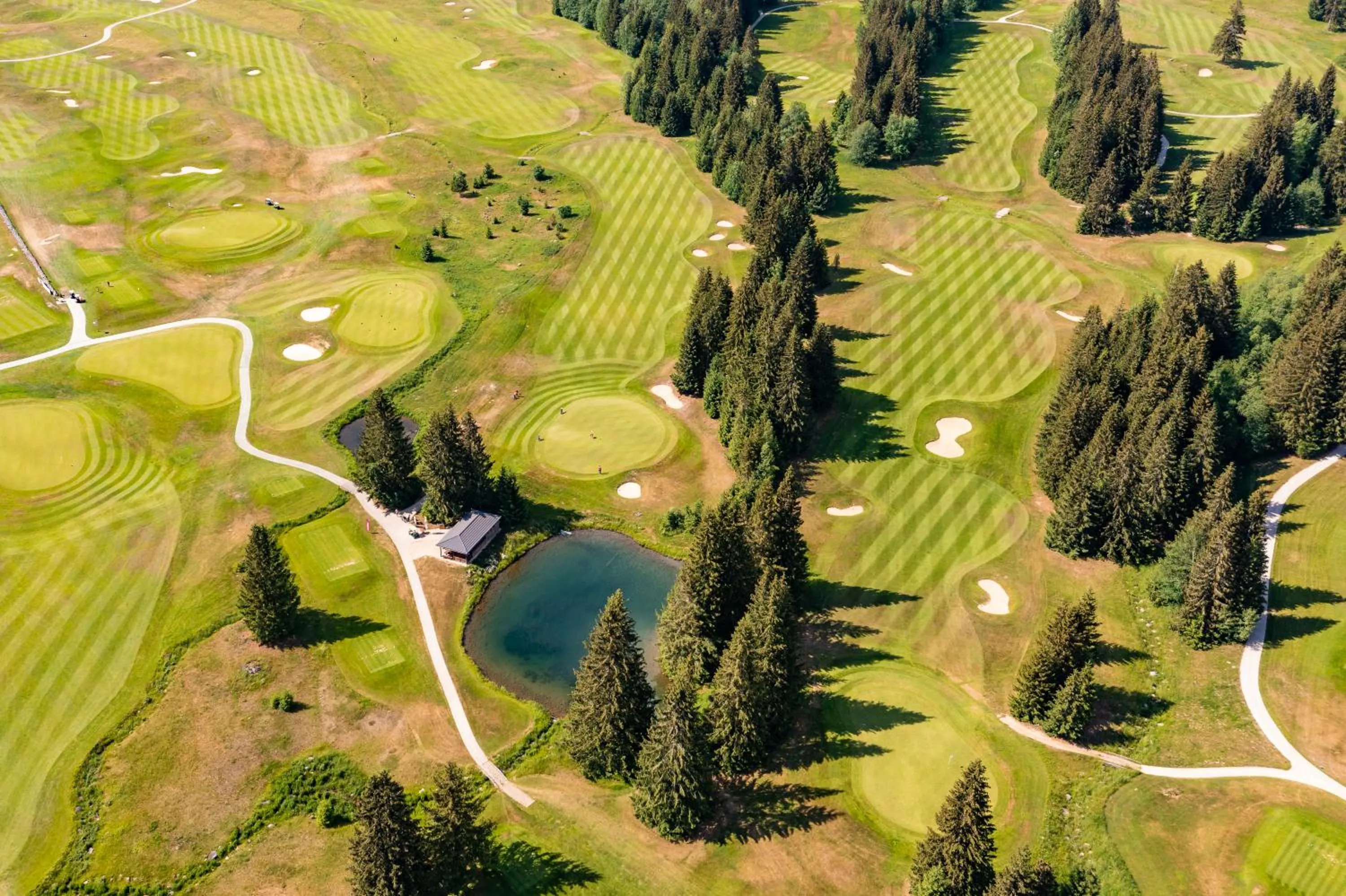 Bird's eye view in Hotel Stupka