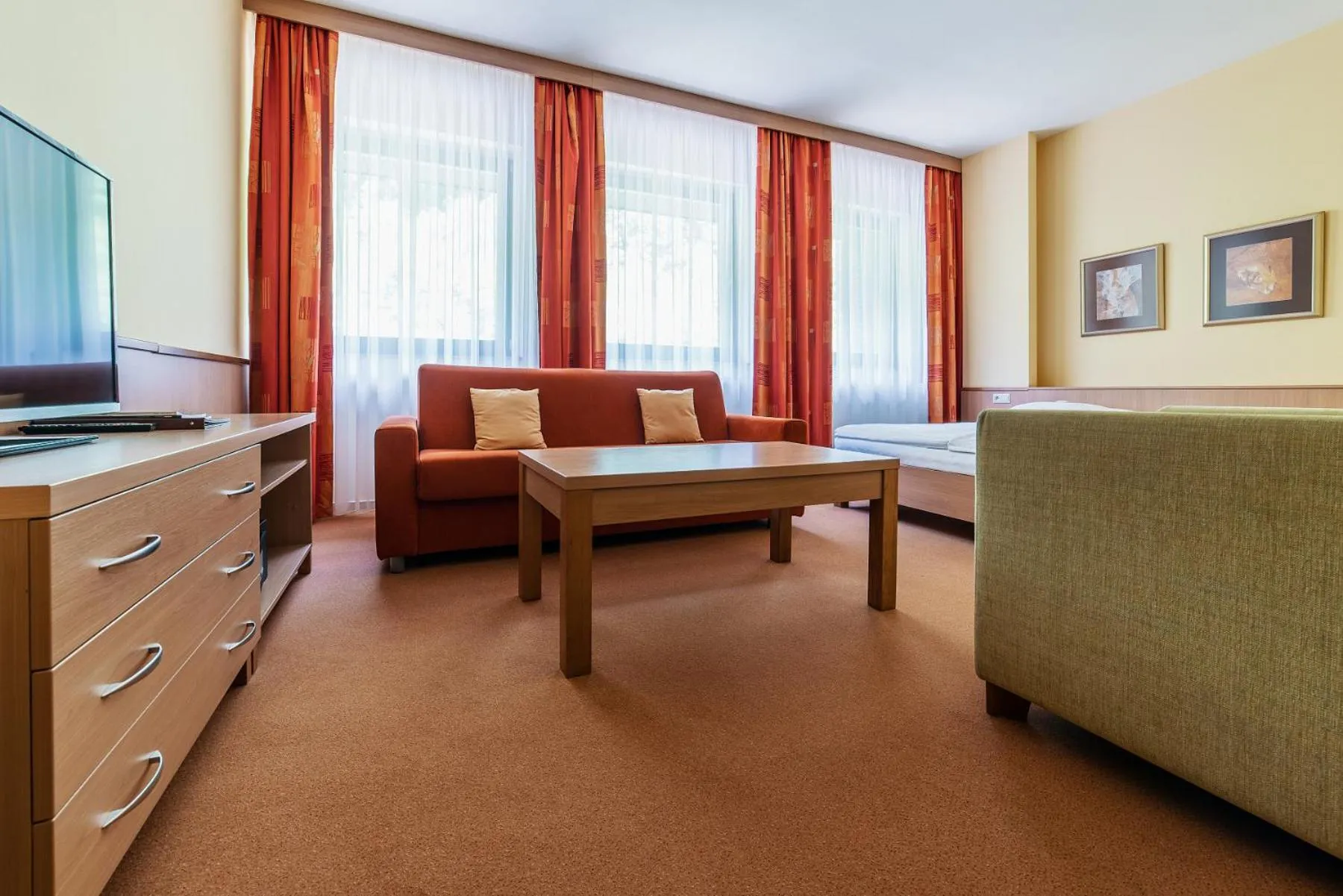 Living room in Hotel Stupka