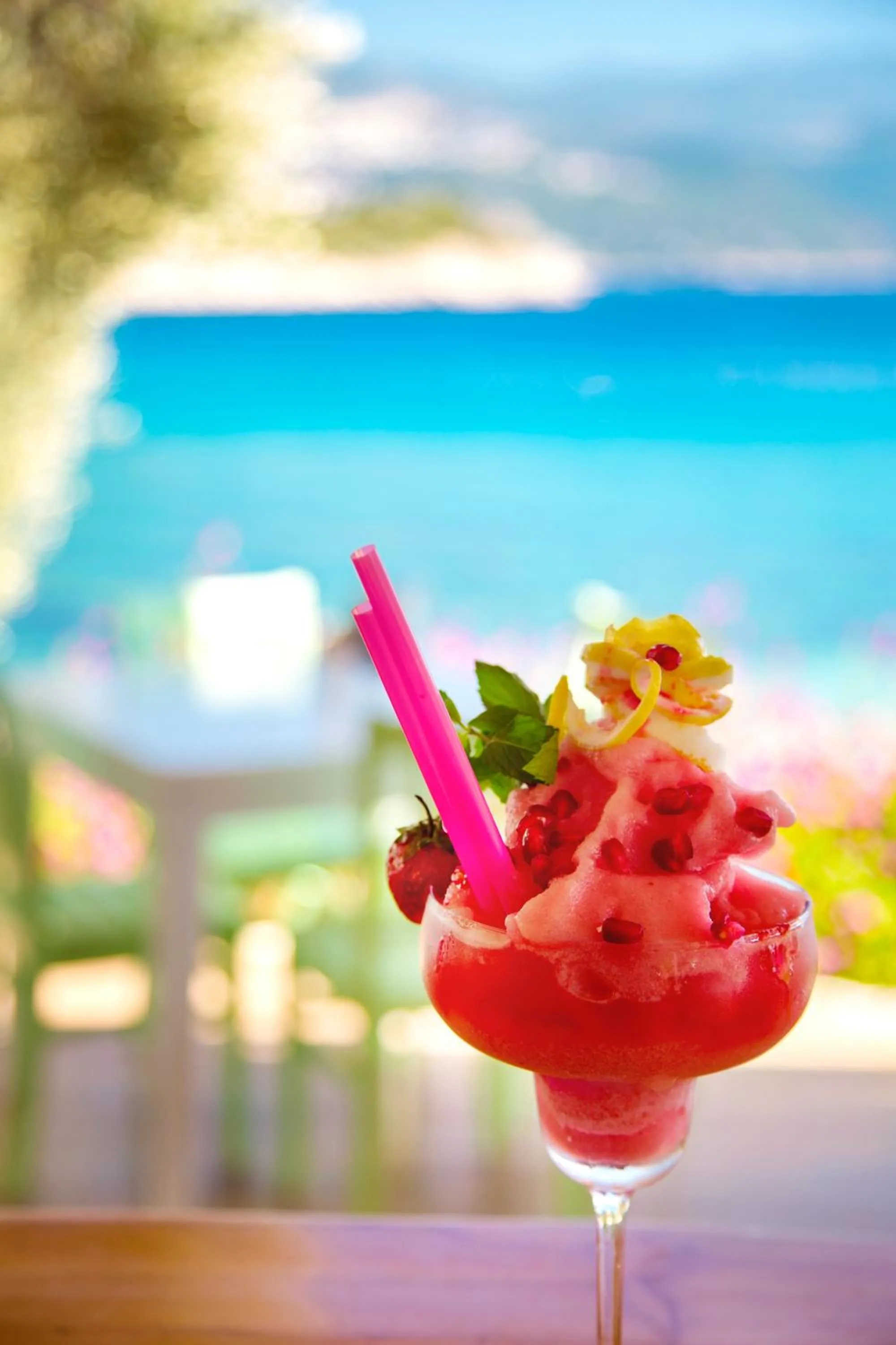 Alcoholic drinks in Blanca Beach Hotel