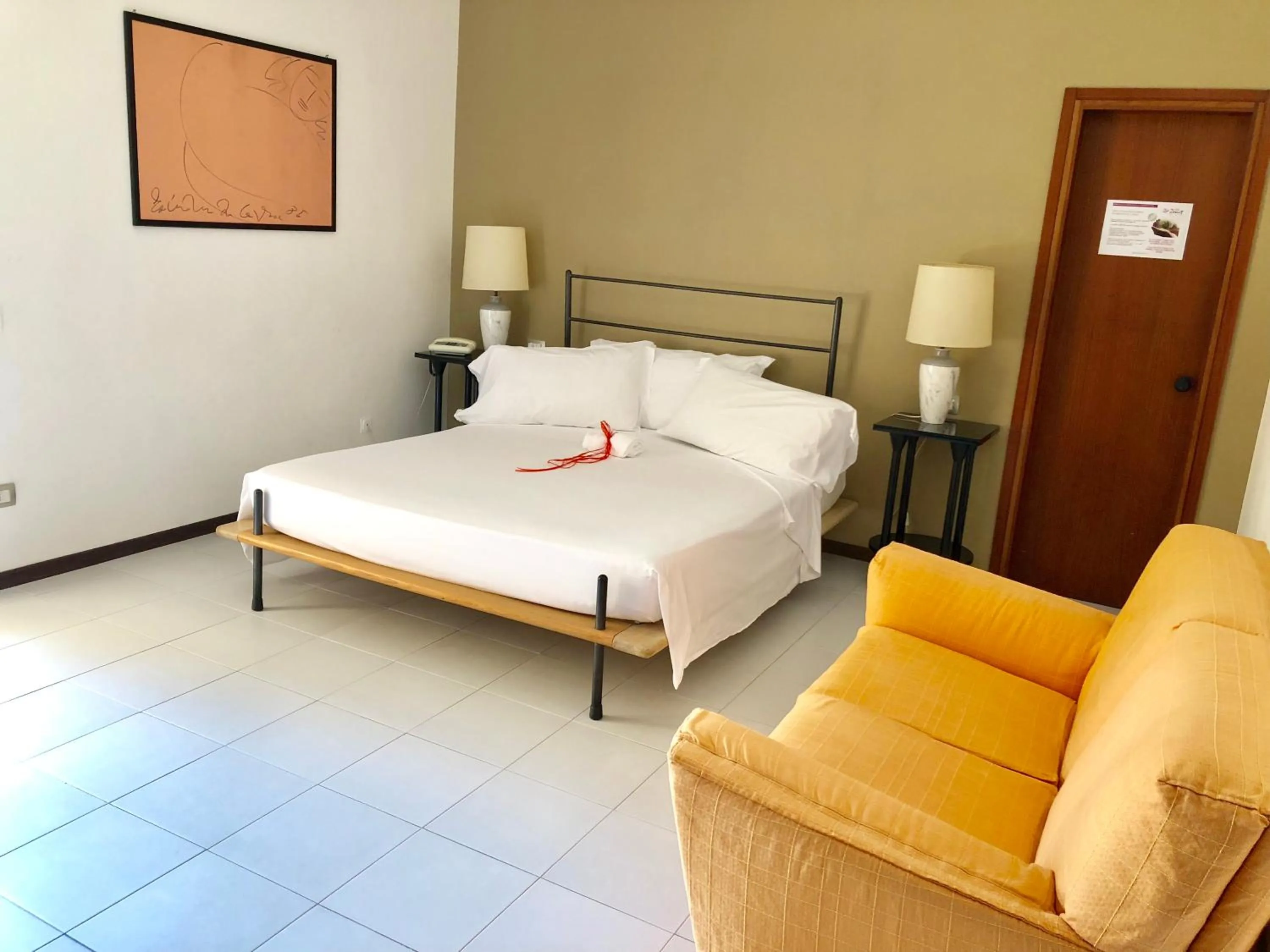 Bed in Hotel Zenit Salento