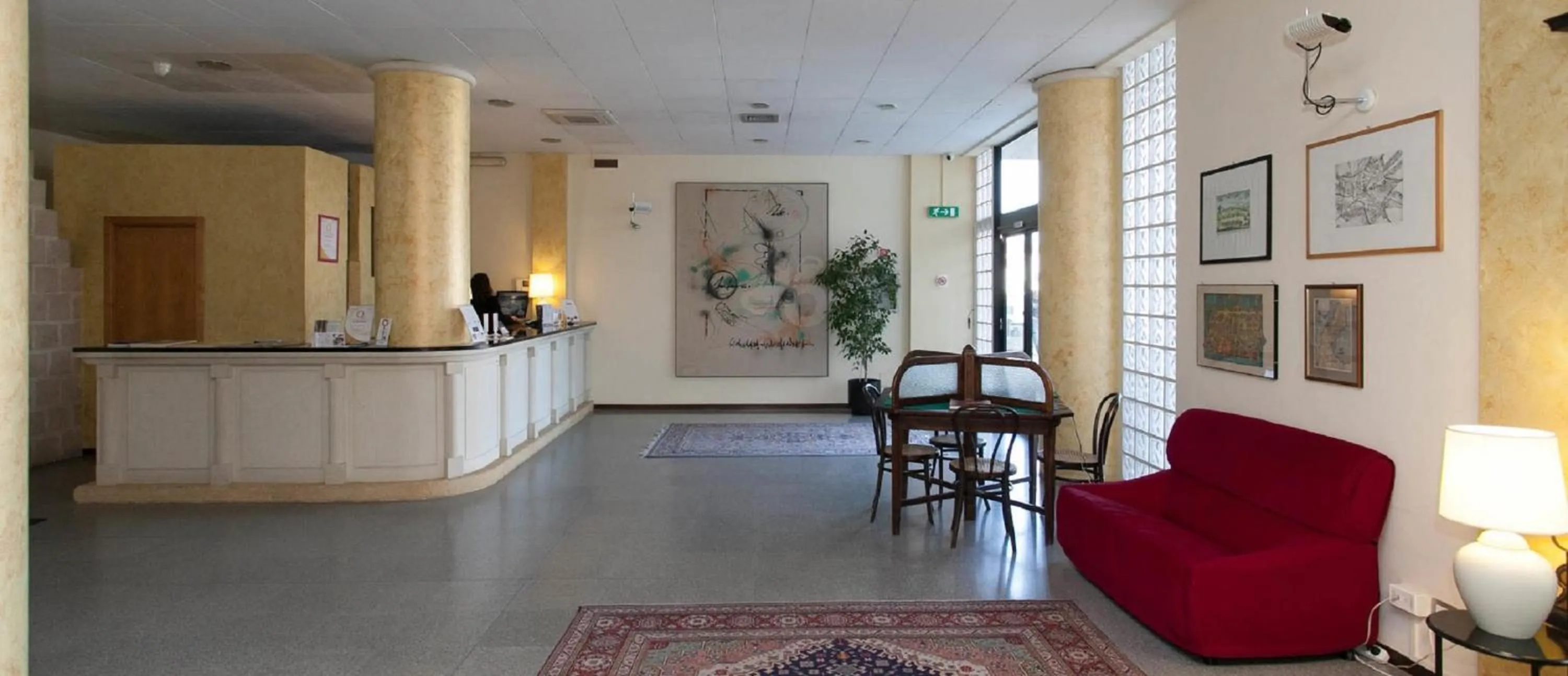Lobby or reception, Lounge/Bar in Hotel Zenit Salento