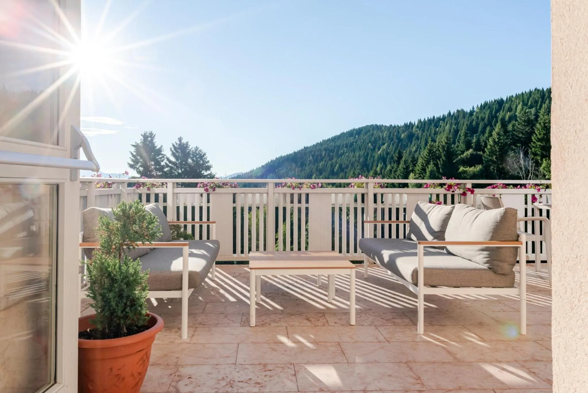 Balcony/Terrace in Hotel Norge