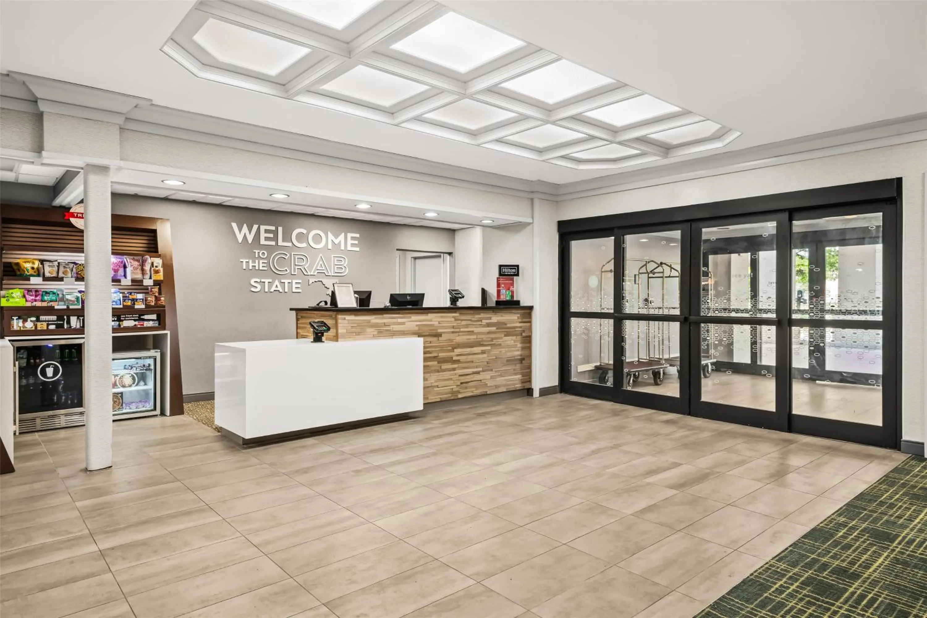 Lobby or reception in Hampton Inn Elkton