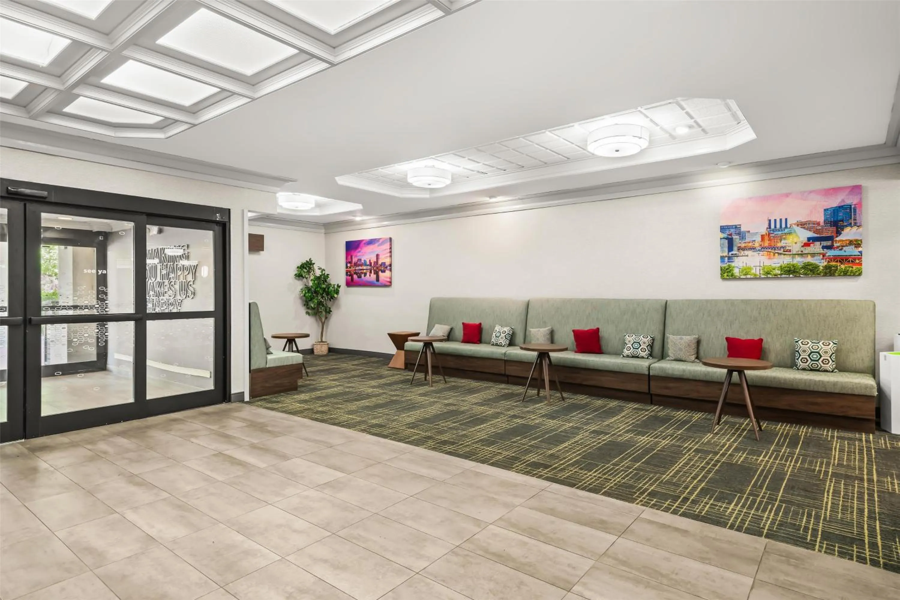 Lobby or reception in Hampton Inn Elkton