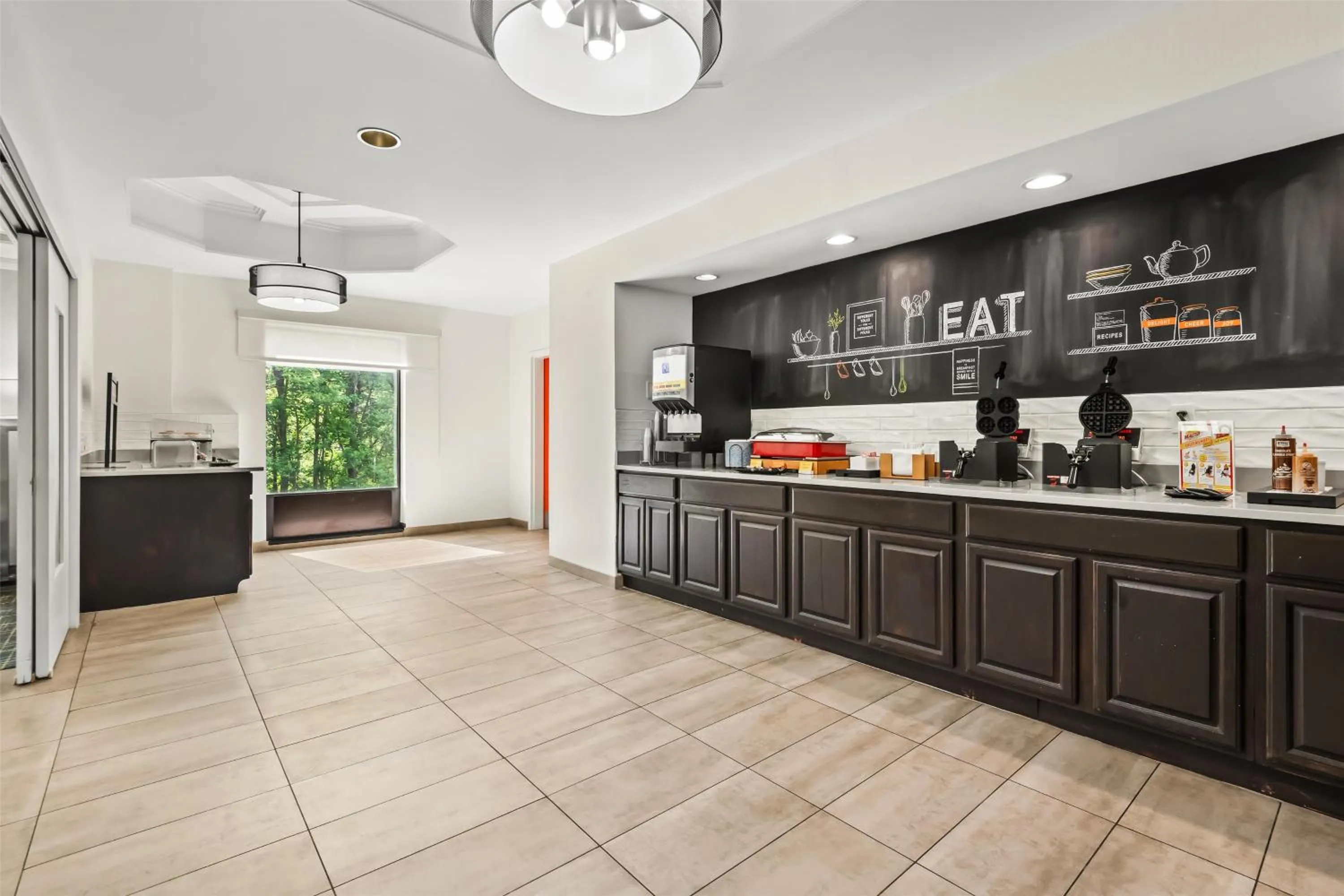 Breakfast in Hampton Inn Elkton