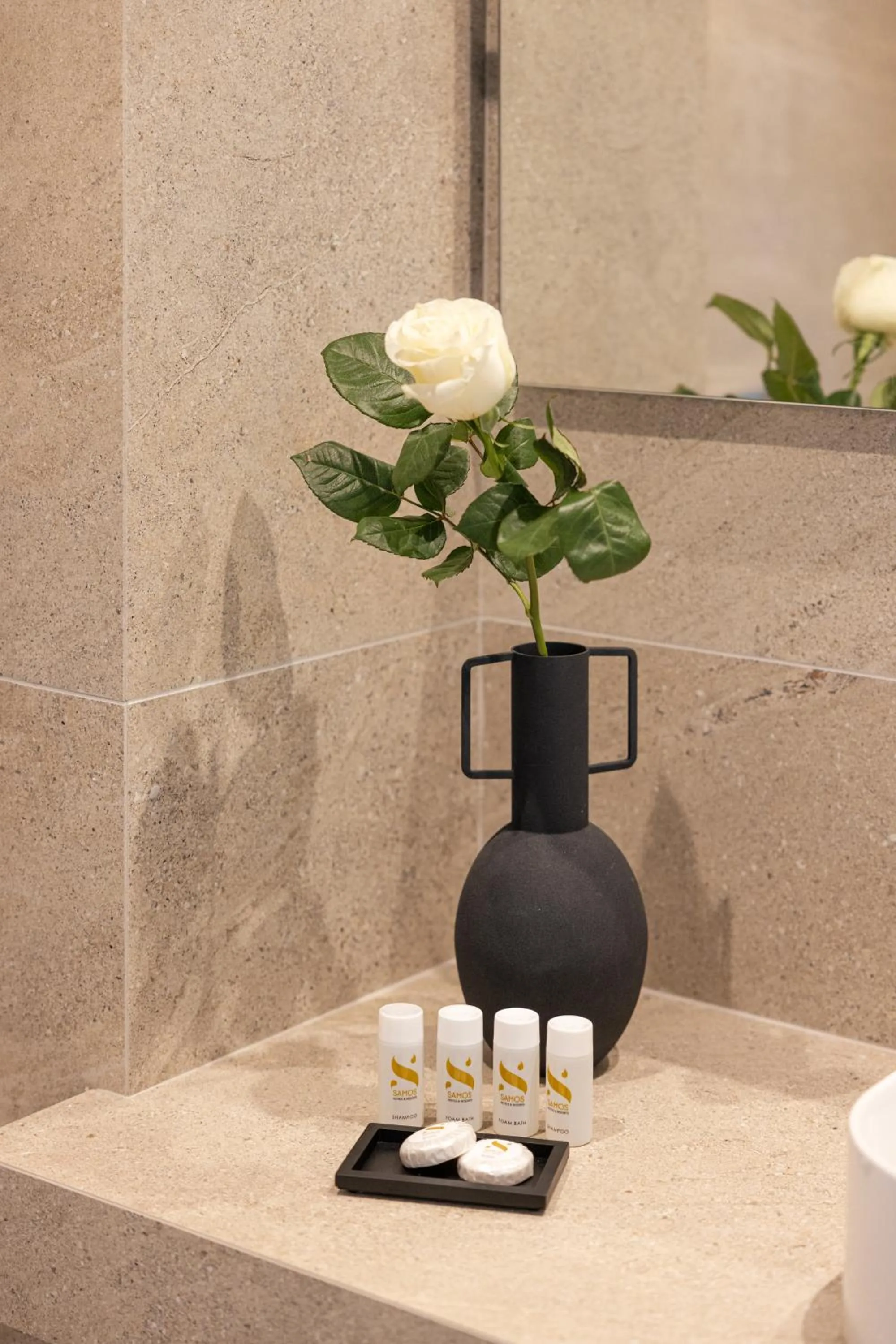 Bathroom in Erato by Samian Mare