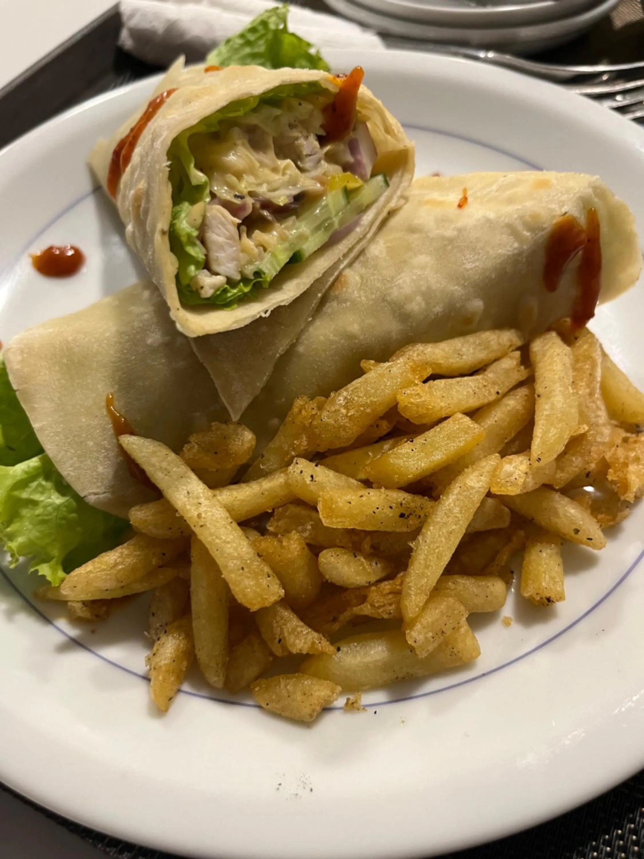 Food in Sunrise Cabanas