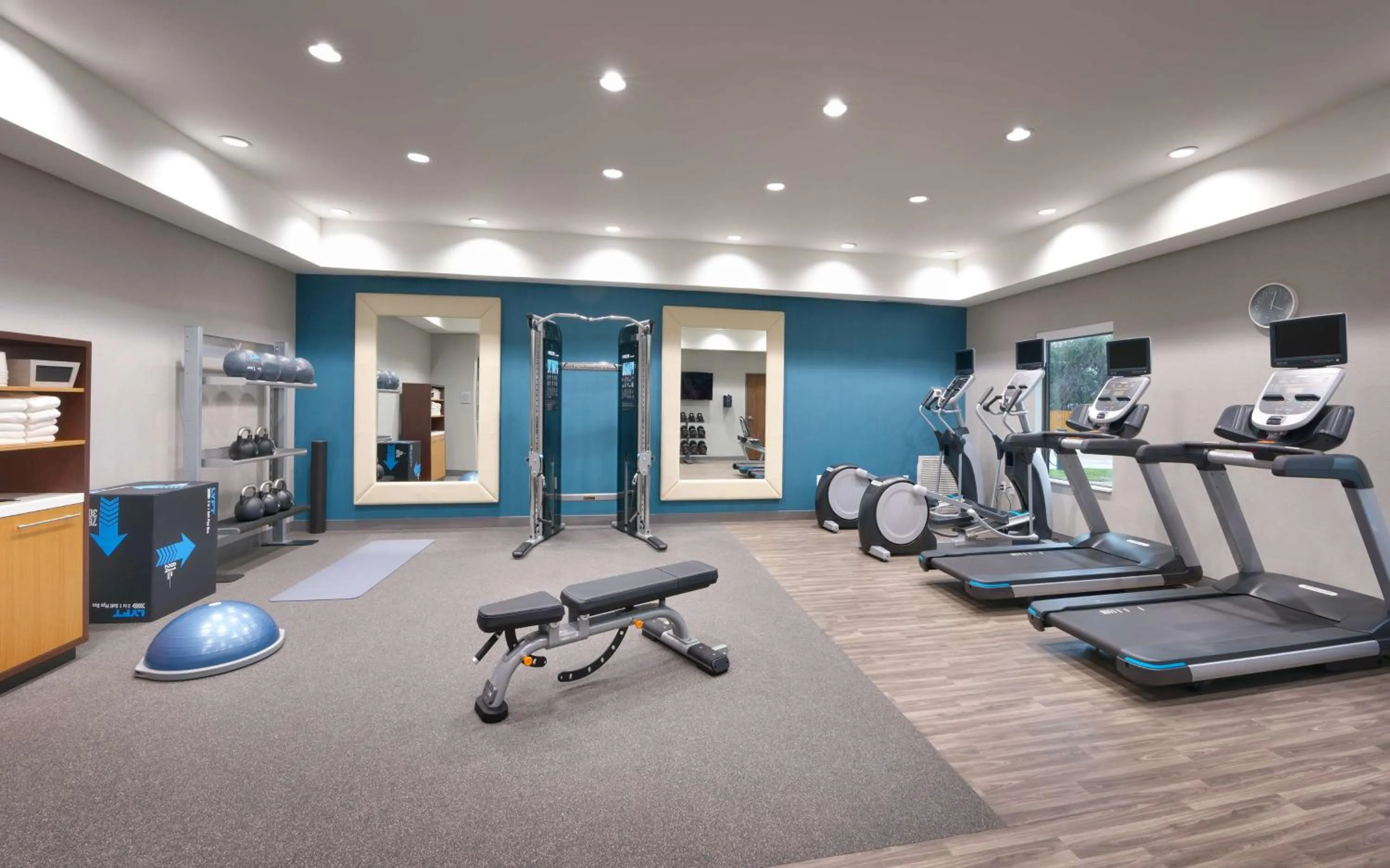 Fitness centre/facilities in Hampton Inn & Suites Rockport-Fulton