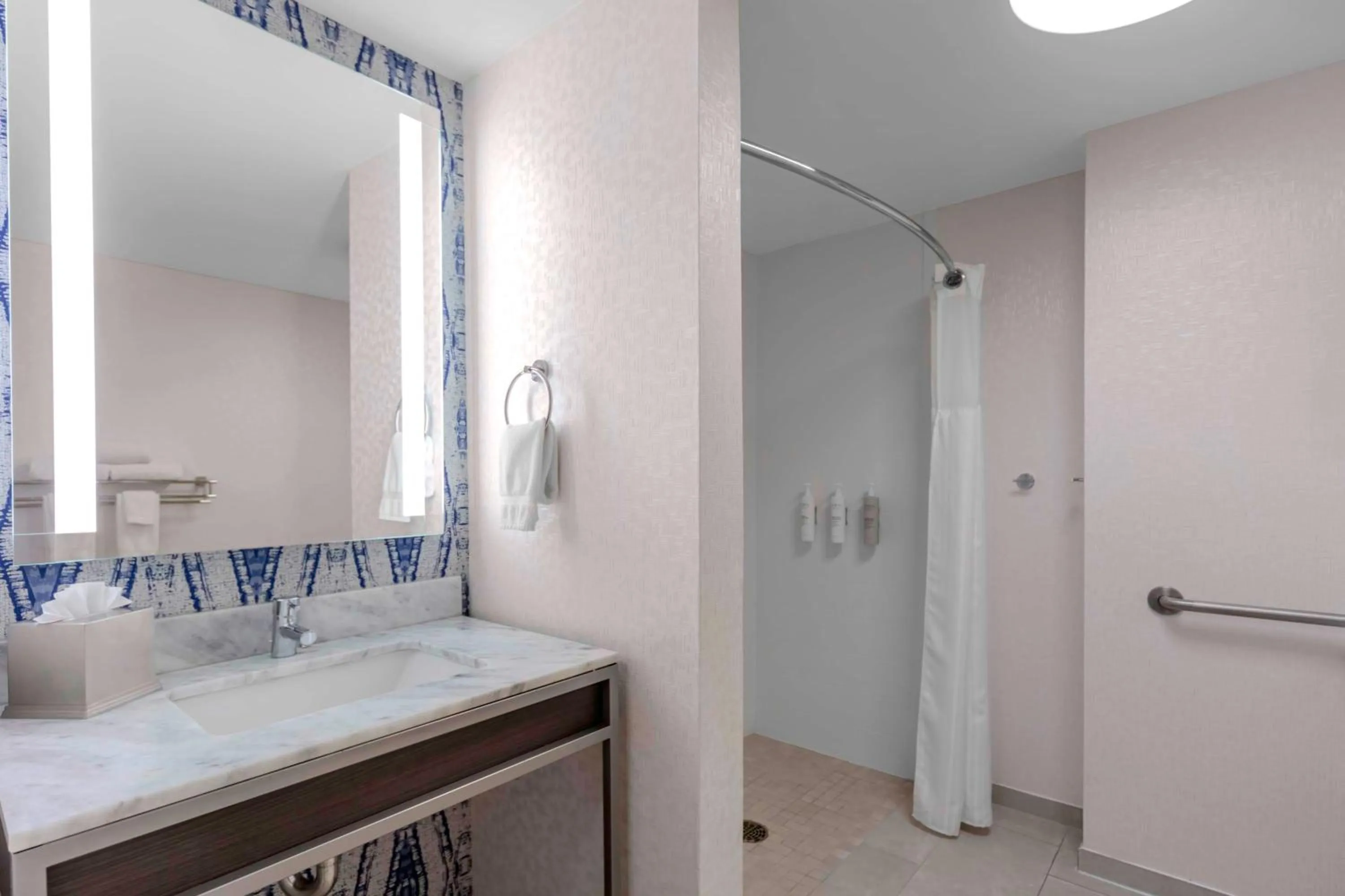 Bathroom in Hilton Garden Inn Freeport Downtown