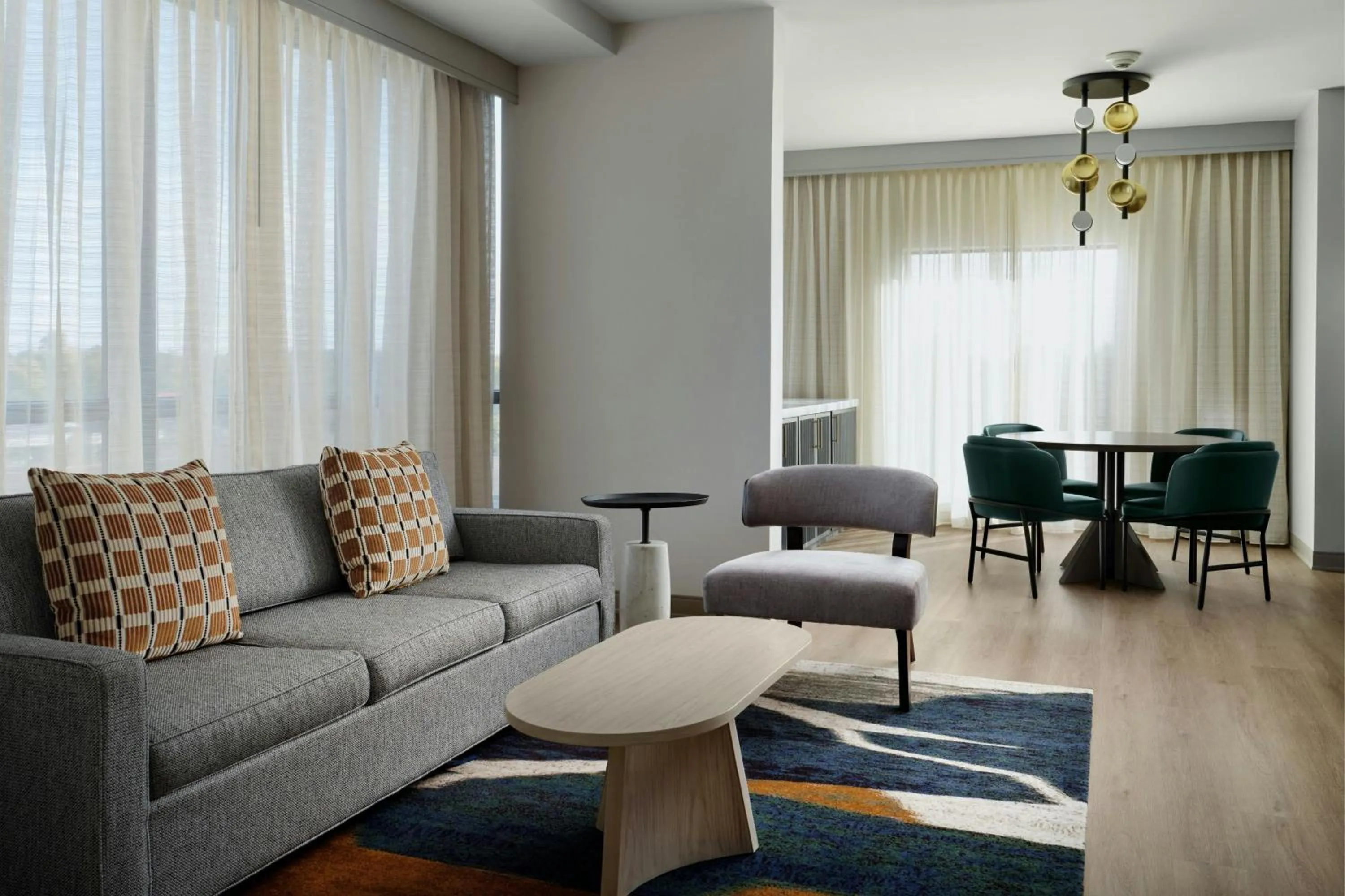 Photo of the whole room in Indianapolis Marriott East