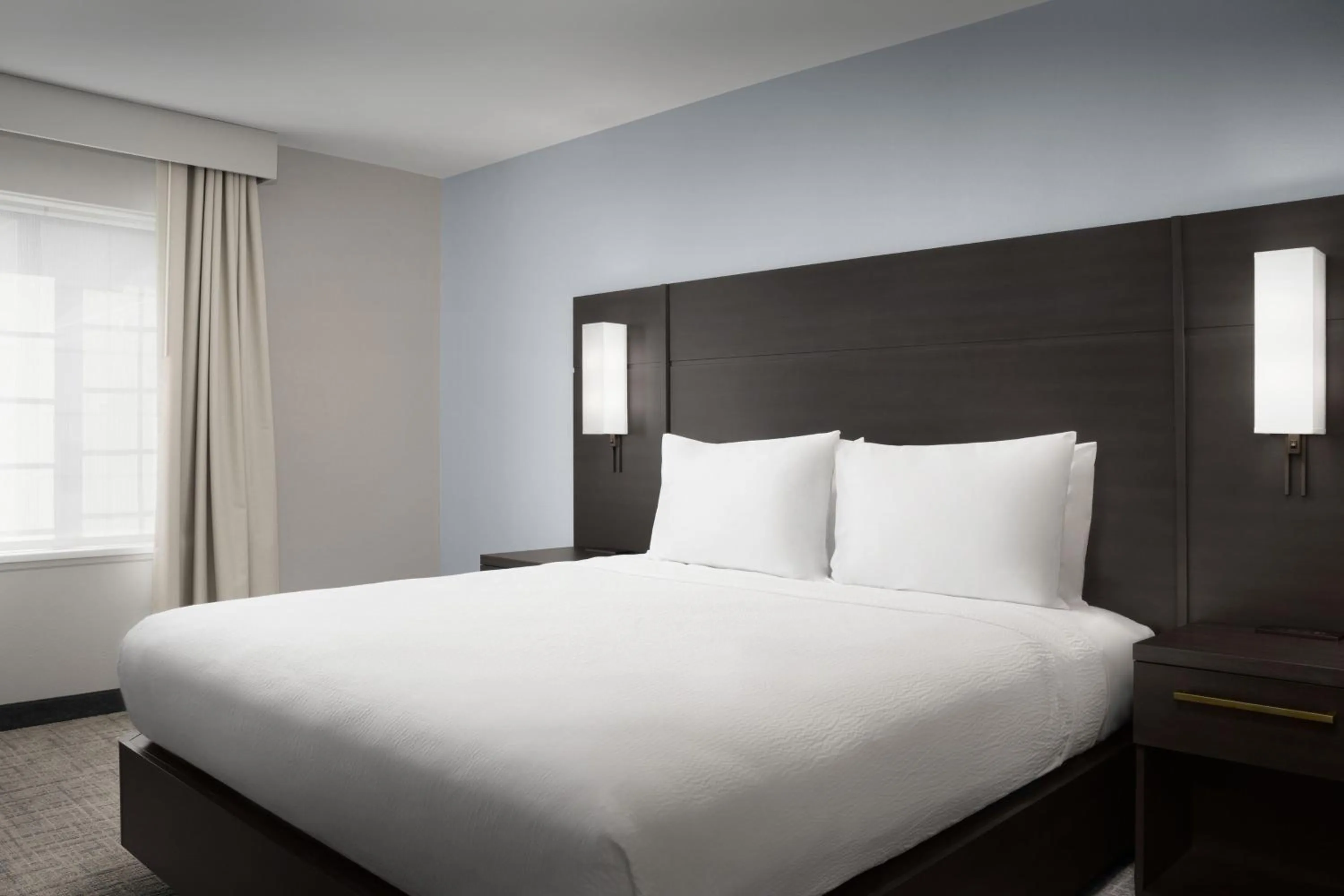 Bedroom, Bed in Residence Inn by Marriott BWI Airport