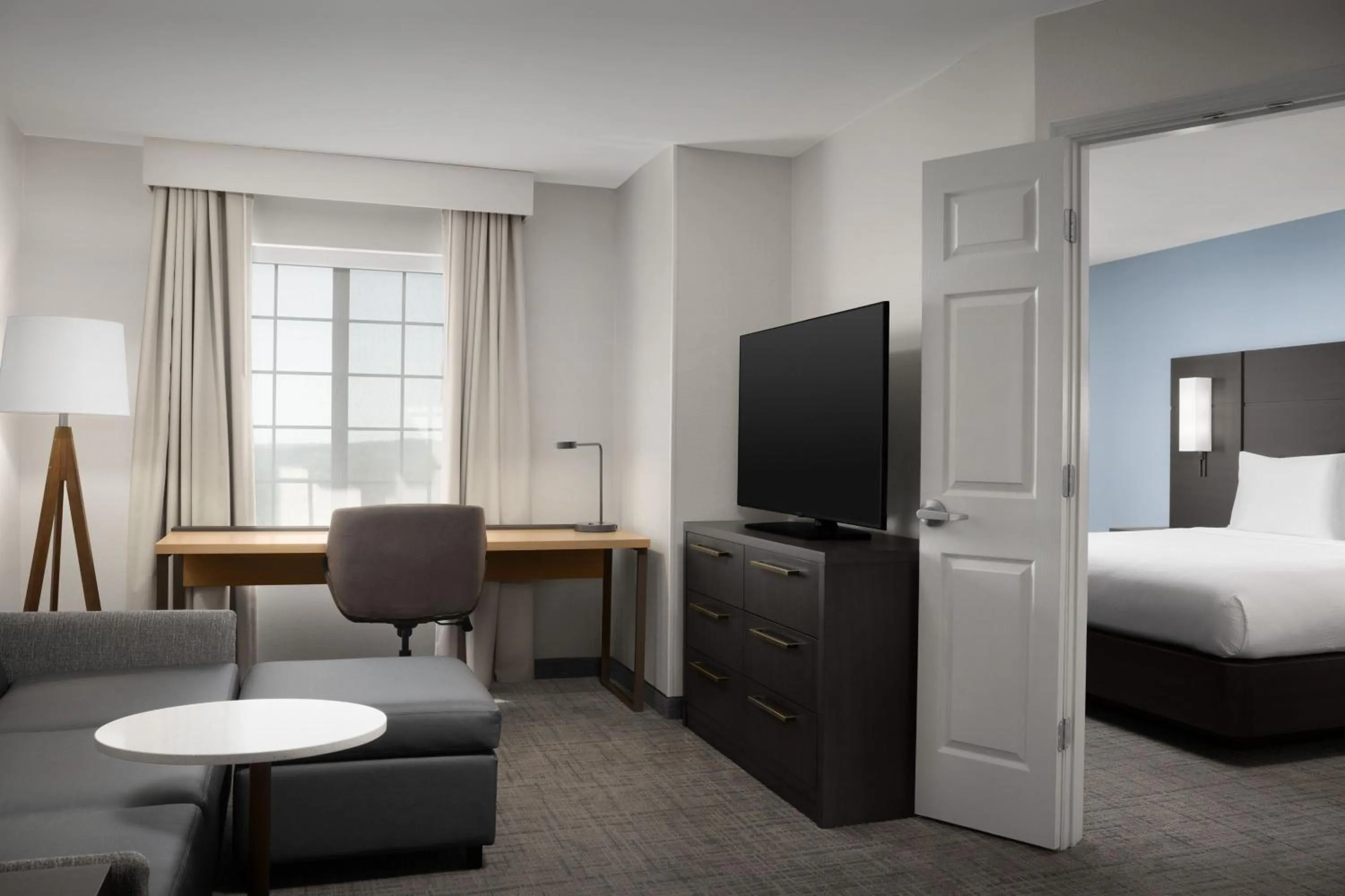 Bedroom, Bed in Residence Inn by Marriott BWI Airport