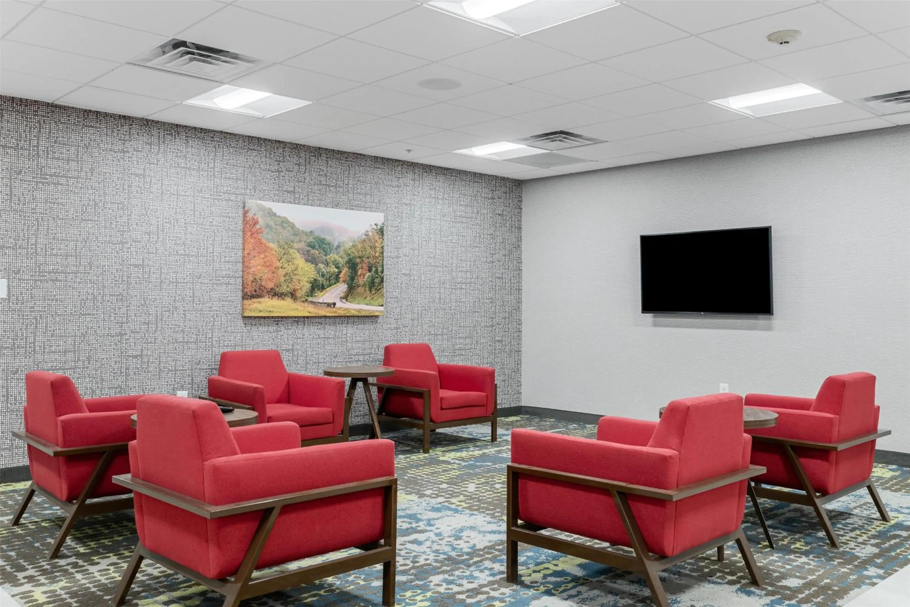 Lobby or reception in Hampton Inn Front Royal