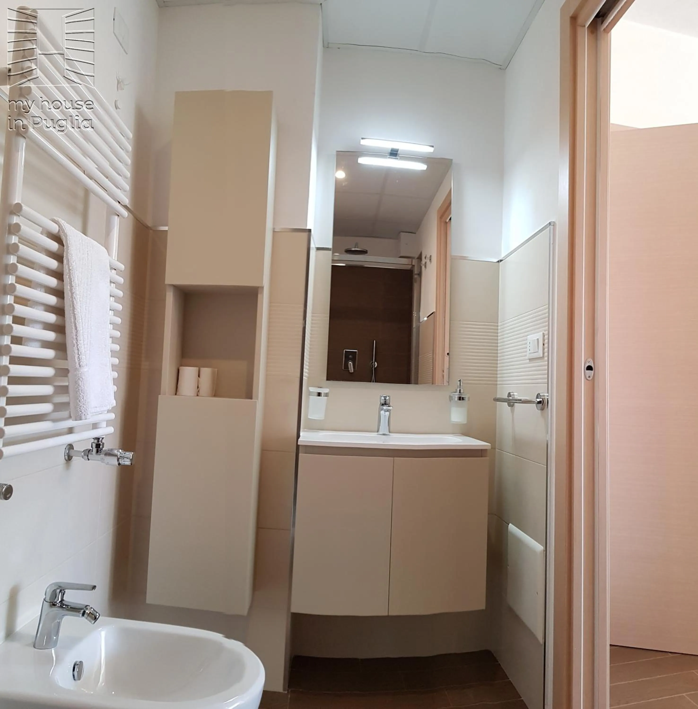 Bathroom in Case Vacanza Marzano