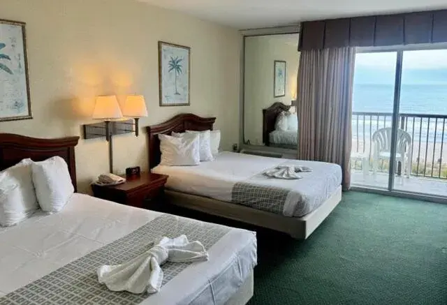 Room with Two Double Beds - Ocean Front in Boardwalk Beach Resort Room with Two Double Beds - Ocean Front in Boardwalk Beach Resort