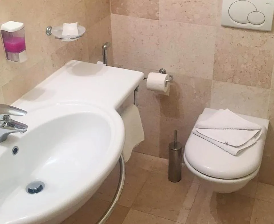 Toilet in Hotel Principe Marmolada