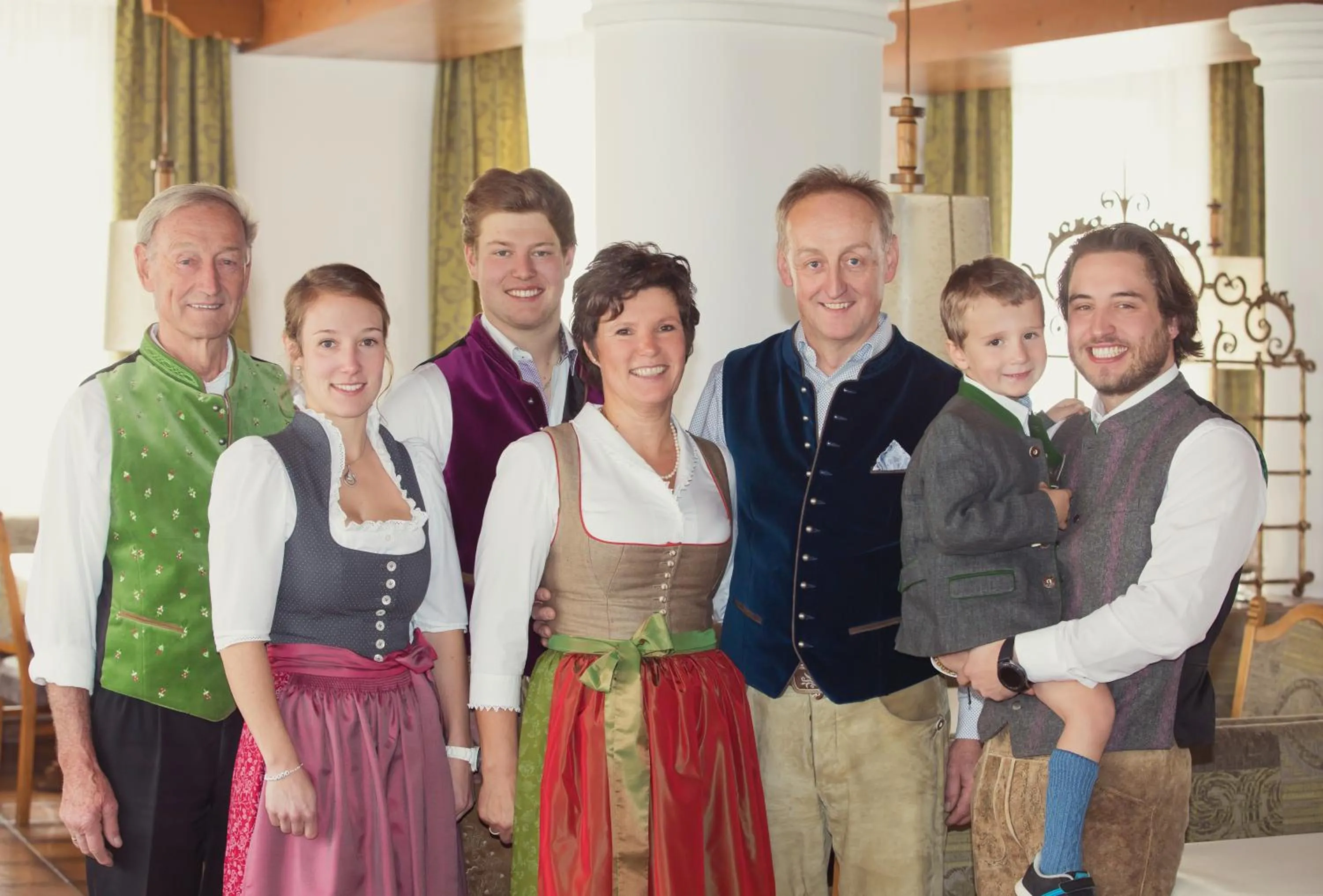 Family in Hotel Salzburger Hof