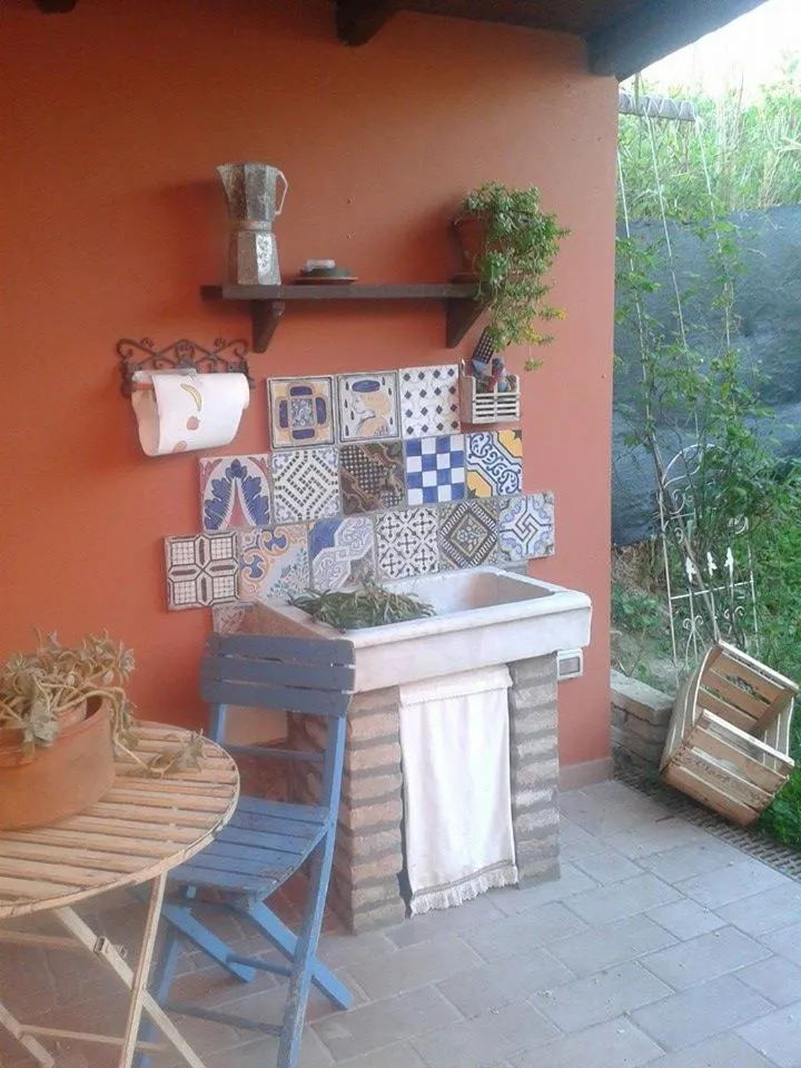 Garden in B&B La Rosa Antica