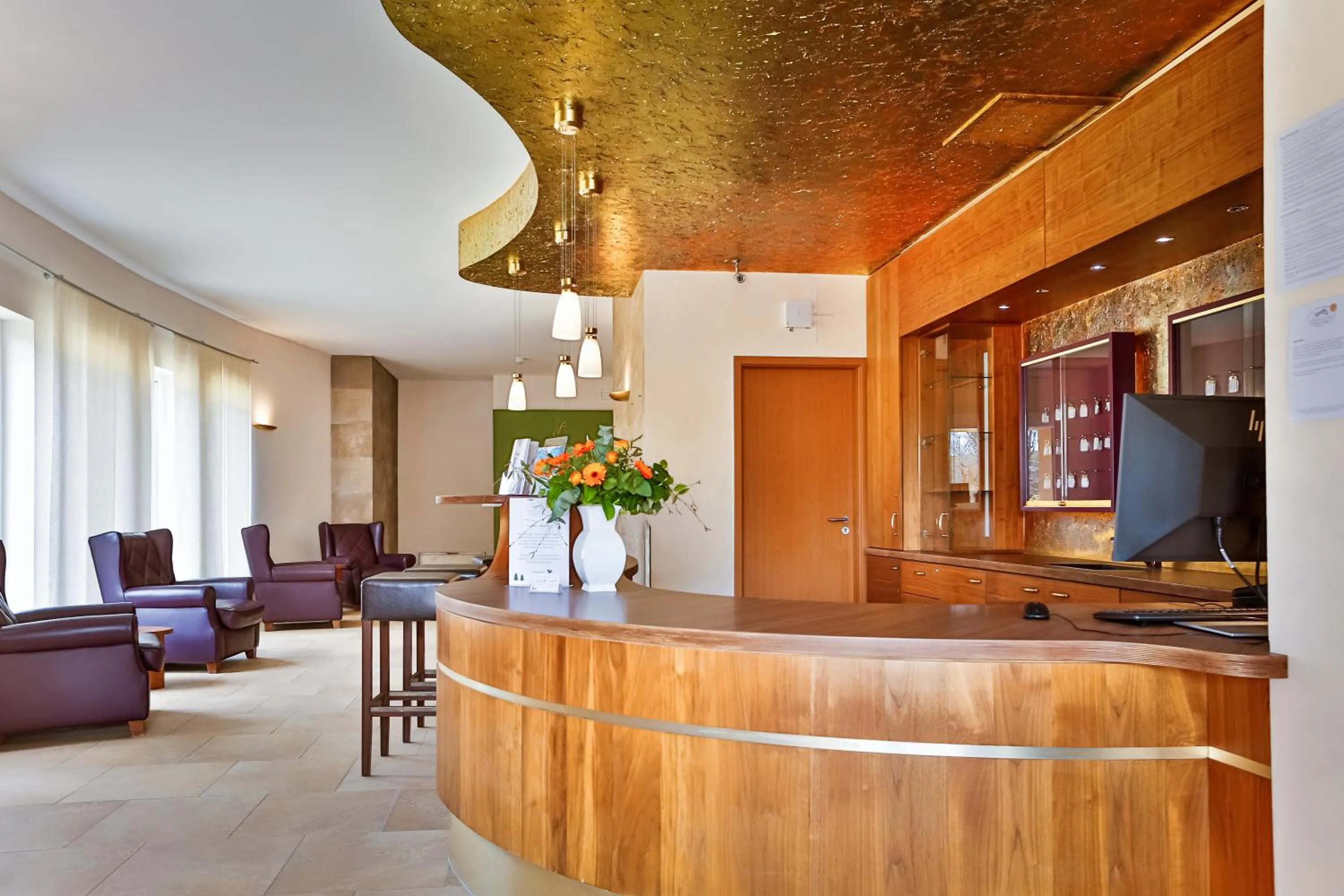 Lobby or reception in Berggasthof Banzer Wald