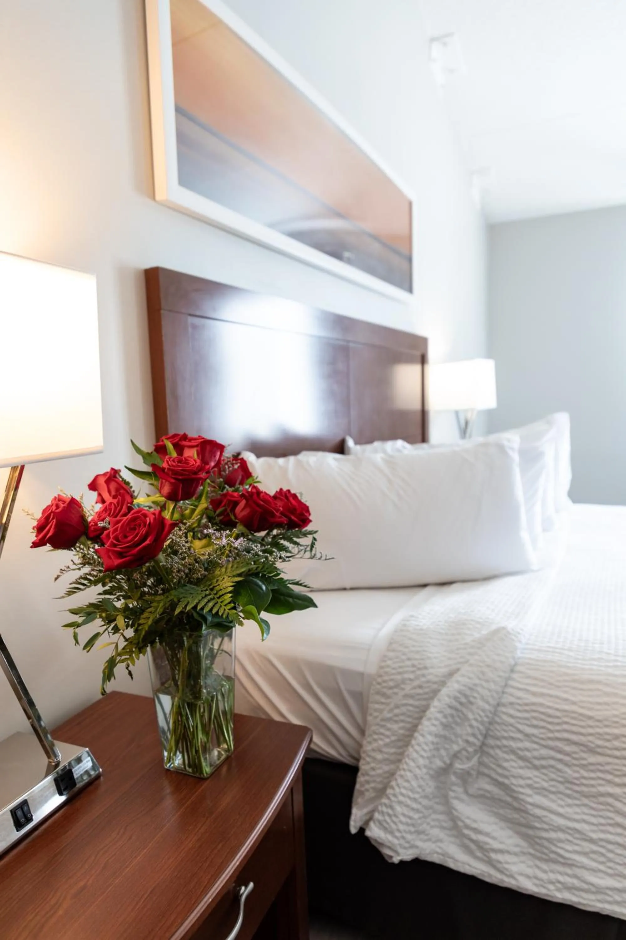 Bed in Iris Hotel Cape Cod