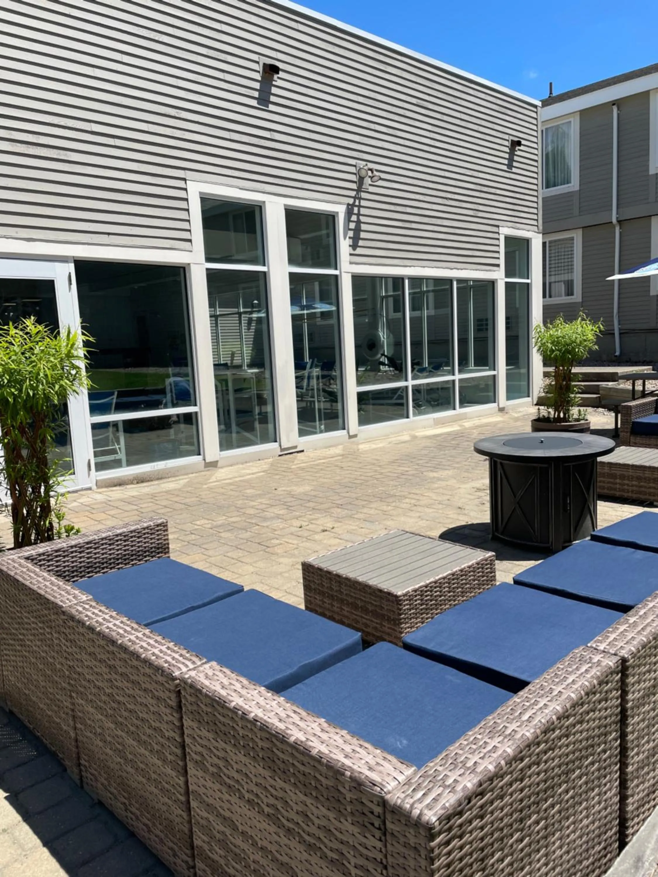 Patio in Iris Hotel Cape Cod