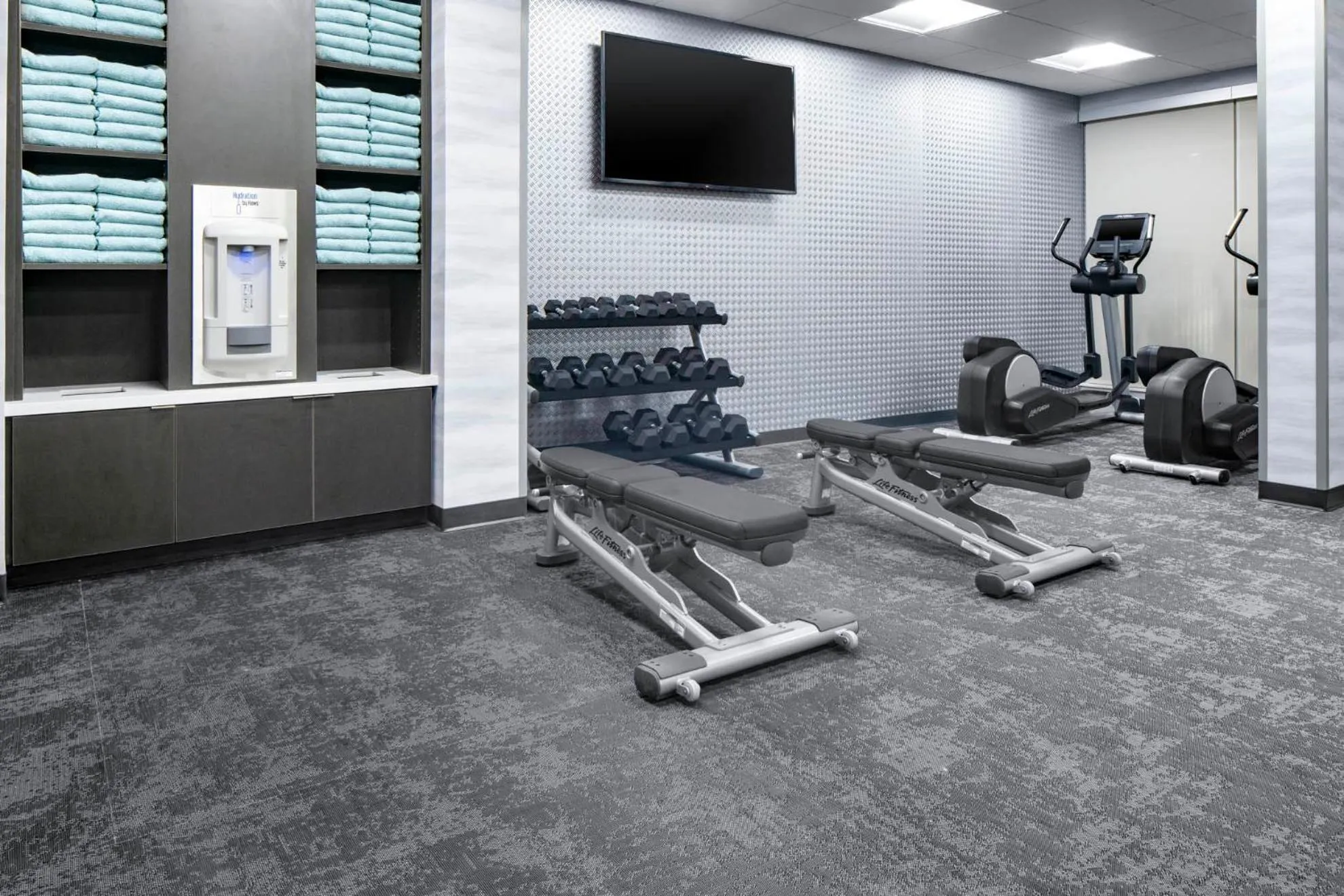 Fitness centre/facilities in Fairfield by Marriott Inn & Suites Dallas DFW Airport North, Irving