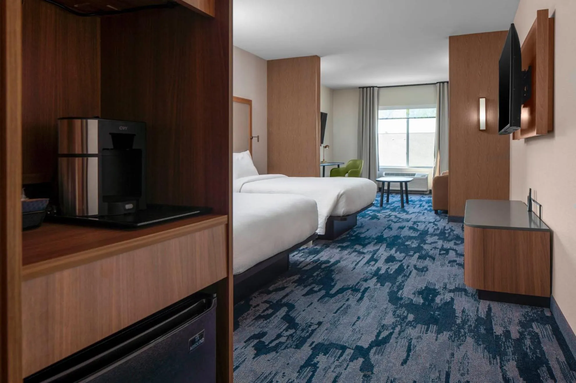 Bed in Fairfield by Marriott Inn & Suites Dallas DFW Airport North, Irving