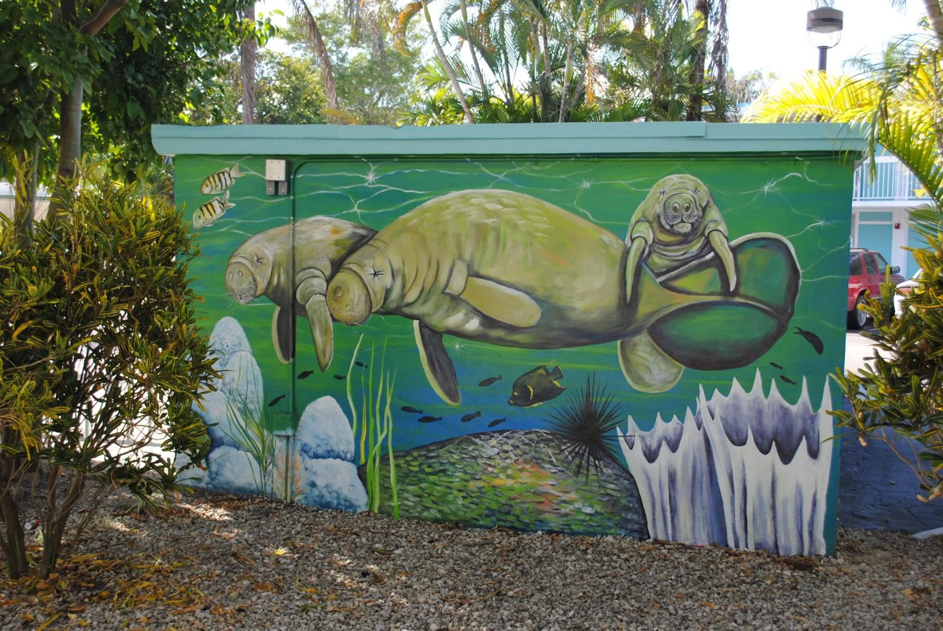 Decorative detail in Floridian Hotel