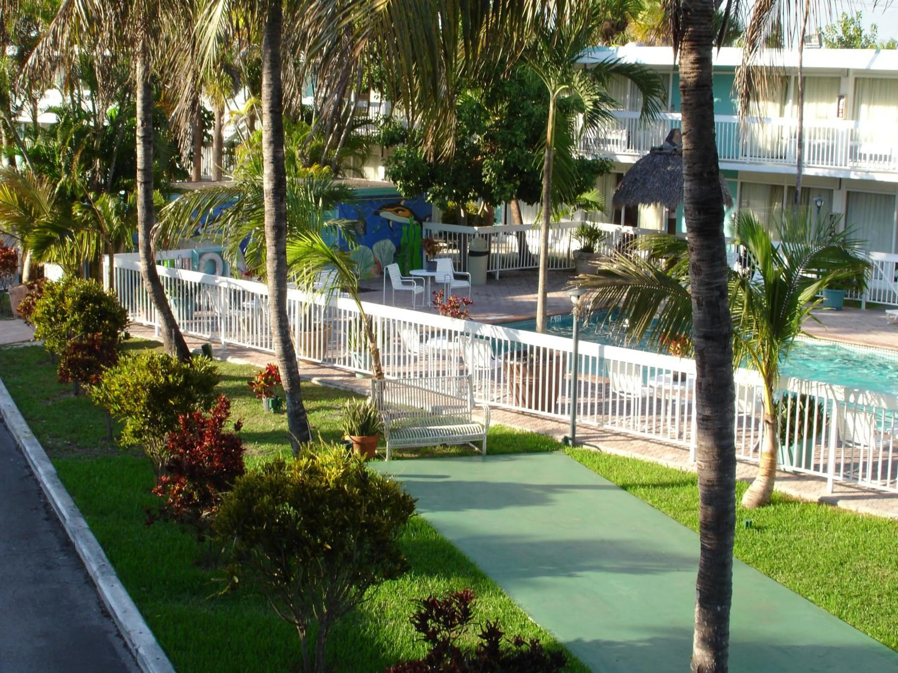 Bird's eye view in Floridian Hotel