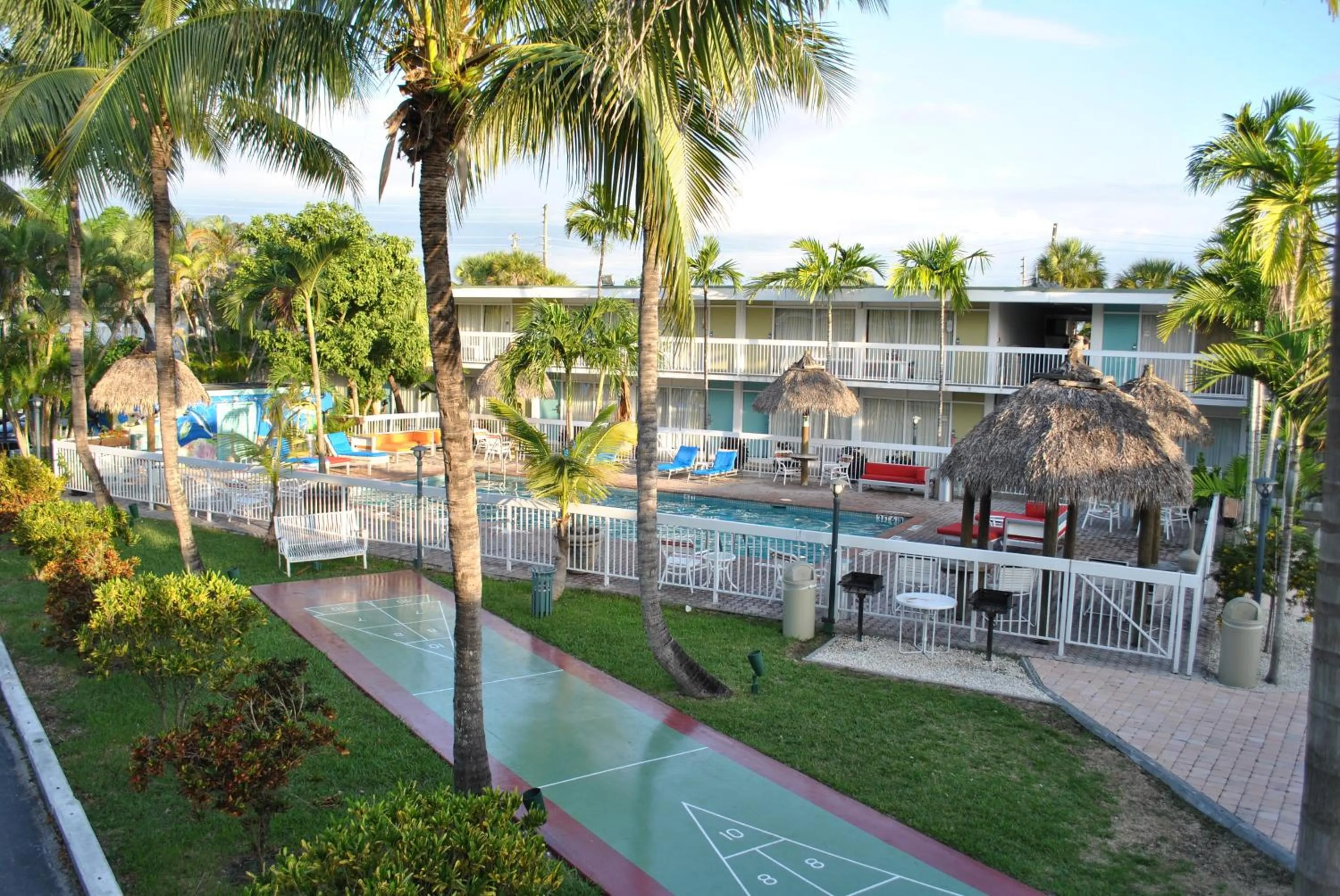 Bird's eye view in Floridian Hotel