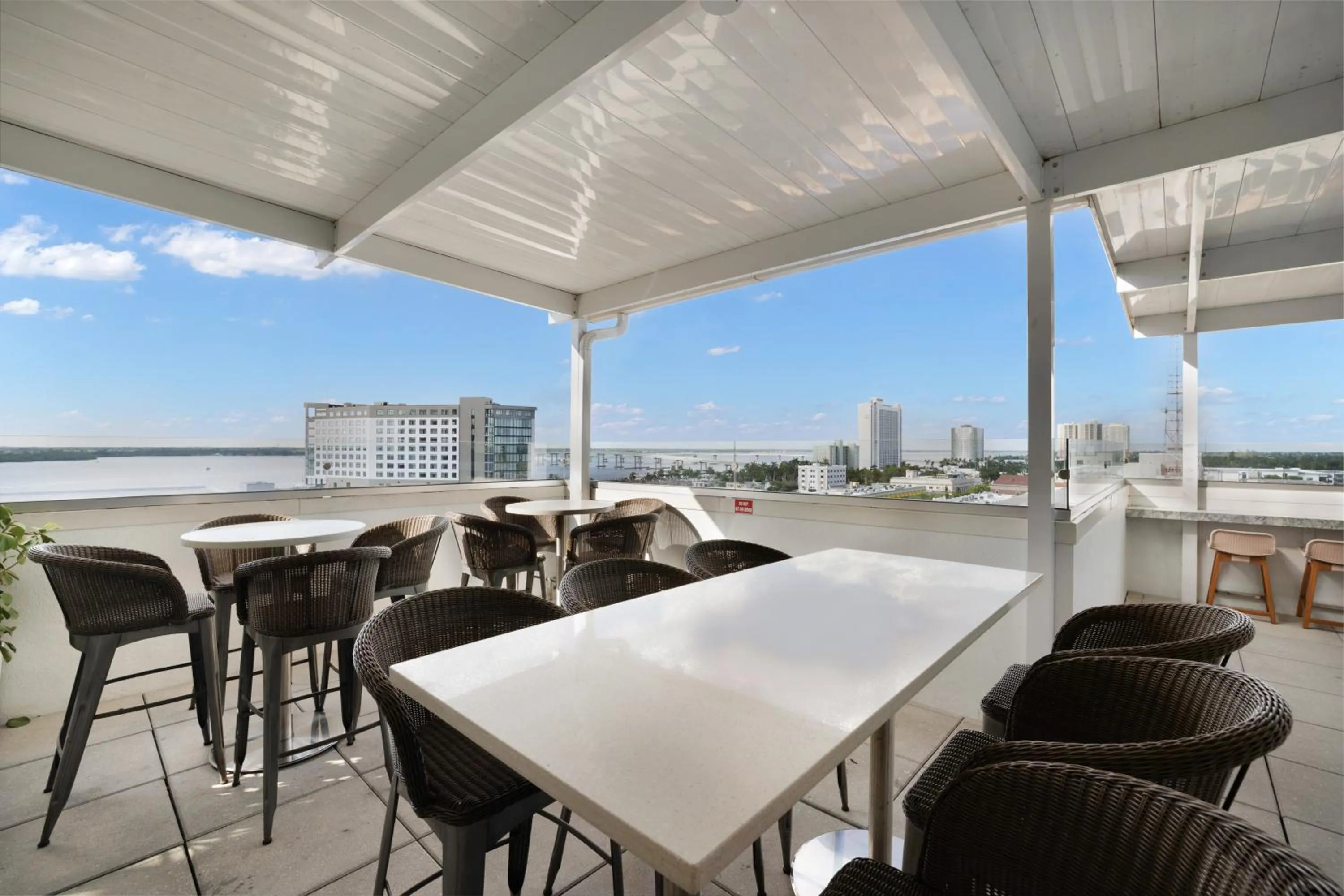 Patio in The Banyan Hotel Fort Myers, Tapestry Collection by Hilton