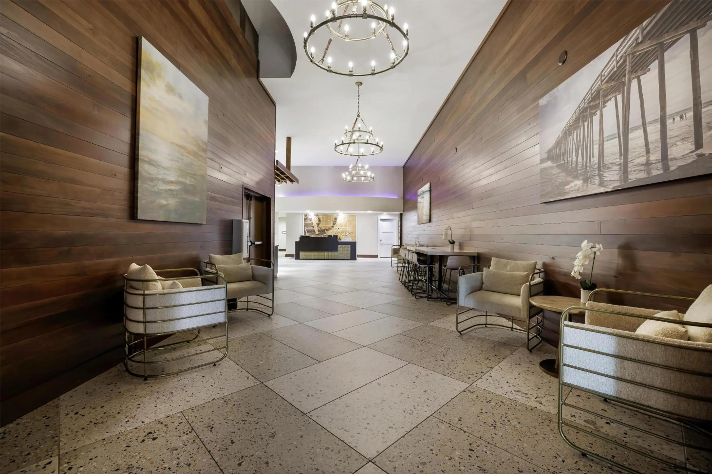 Lobby or reception in The Banyan Hotel Fort Myers, Tapestry Collection by Hilton