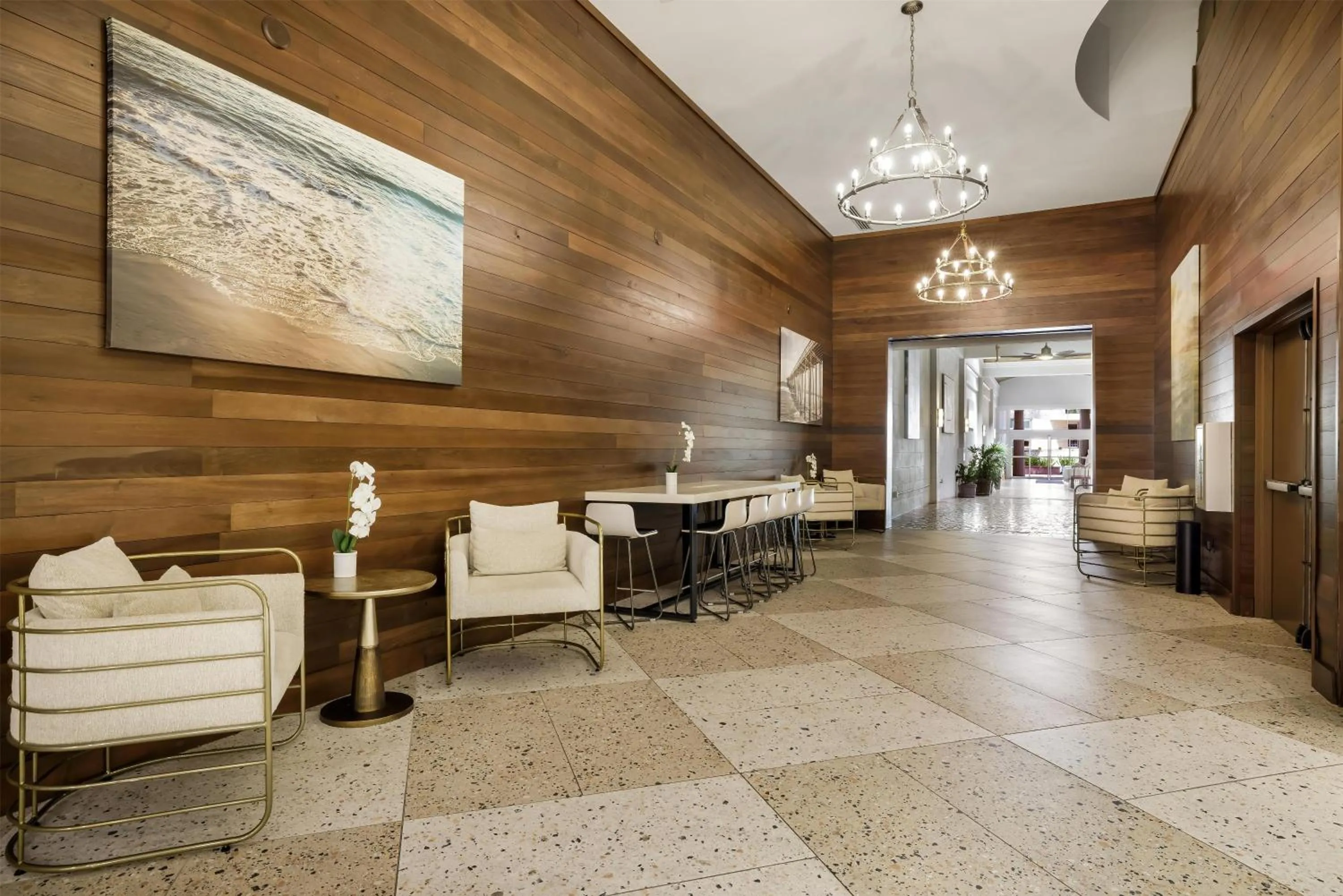 Lobby or reception in The Banyan Hotel Fort Myers, Tapestry Collection by Hilton