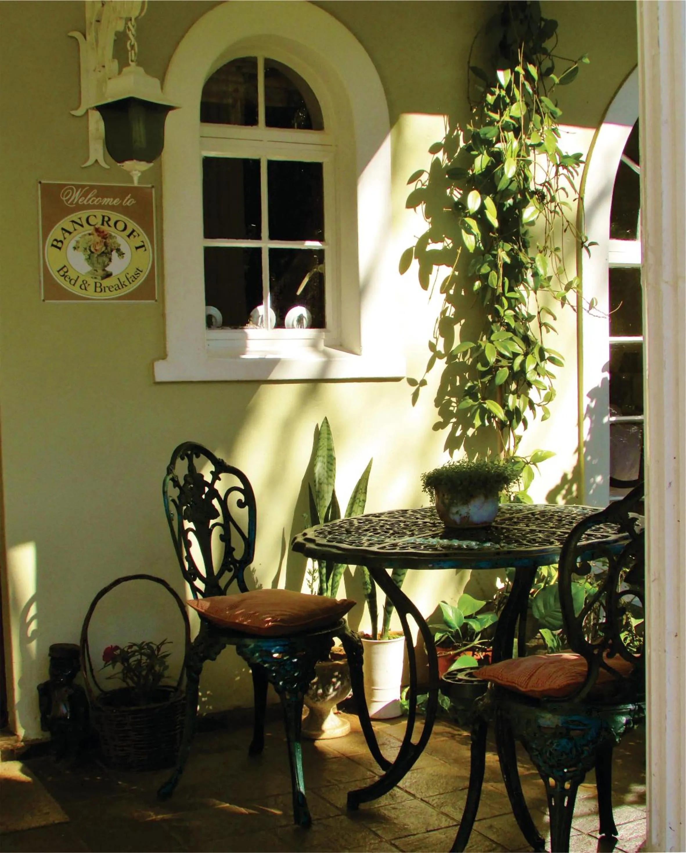 Decorative detail in Bancroft B&B