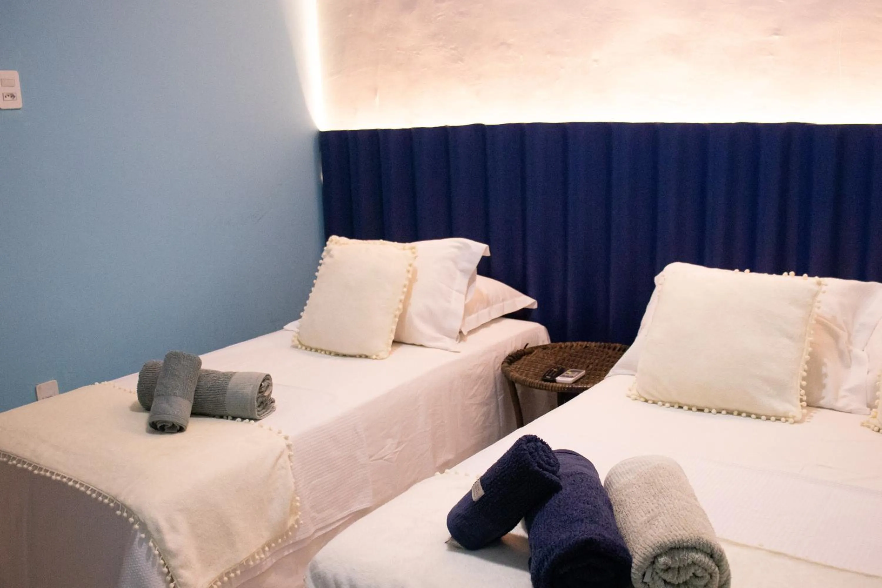 Bed in Pousada Martins e Cia