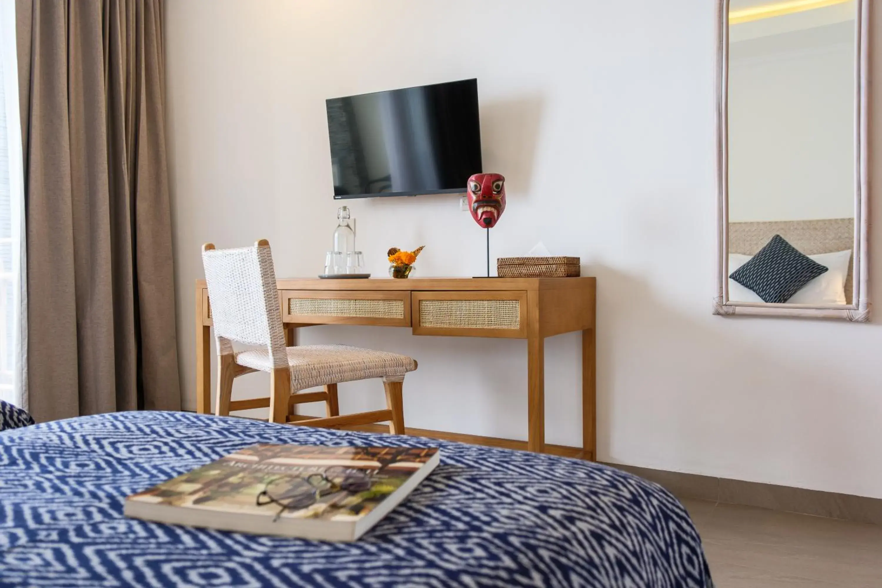 Deluxe Twin Room with Pool and Sea View in Ibus Beach Hotel Deluxe Twin Room with Pool and Sea View in Ibus Beach Hotel