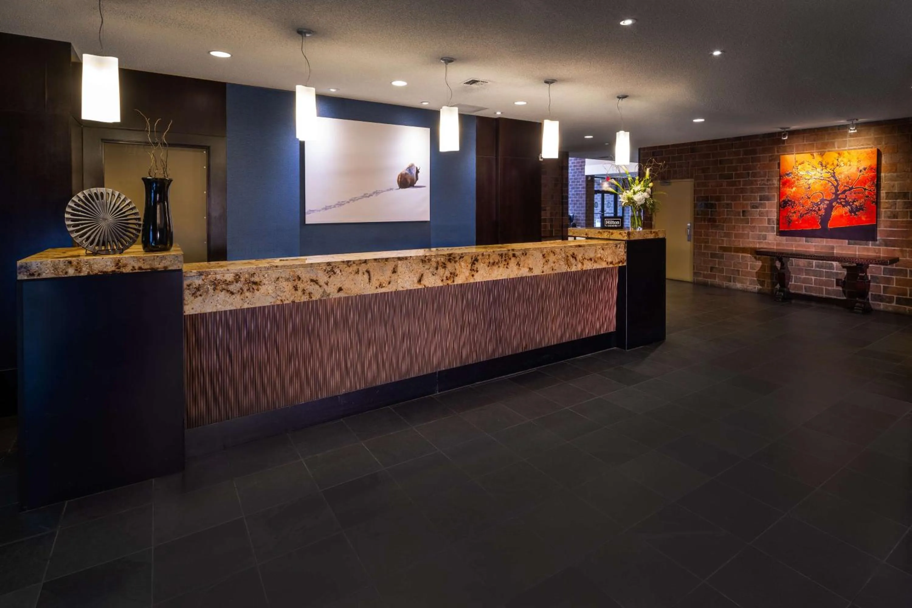 Lobby or reception in Doubletree By Hilton Billings