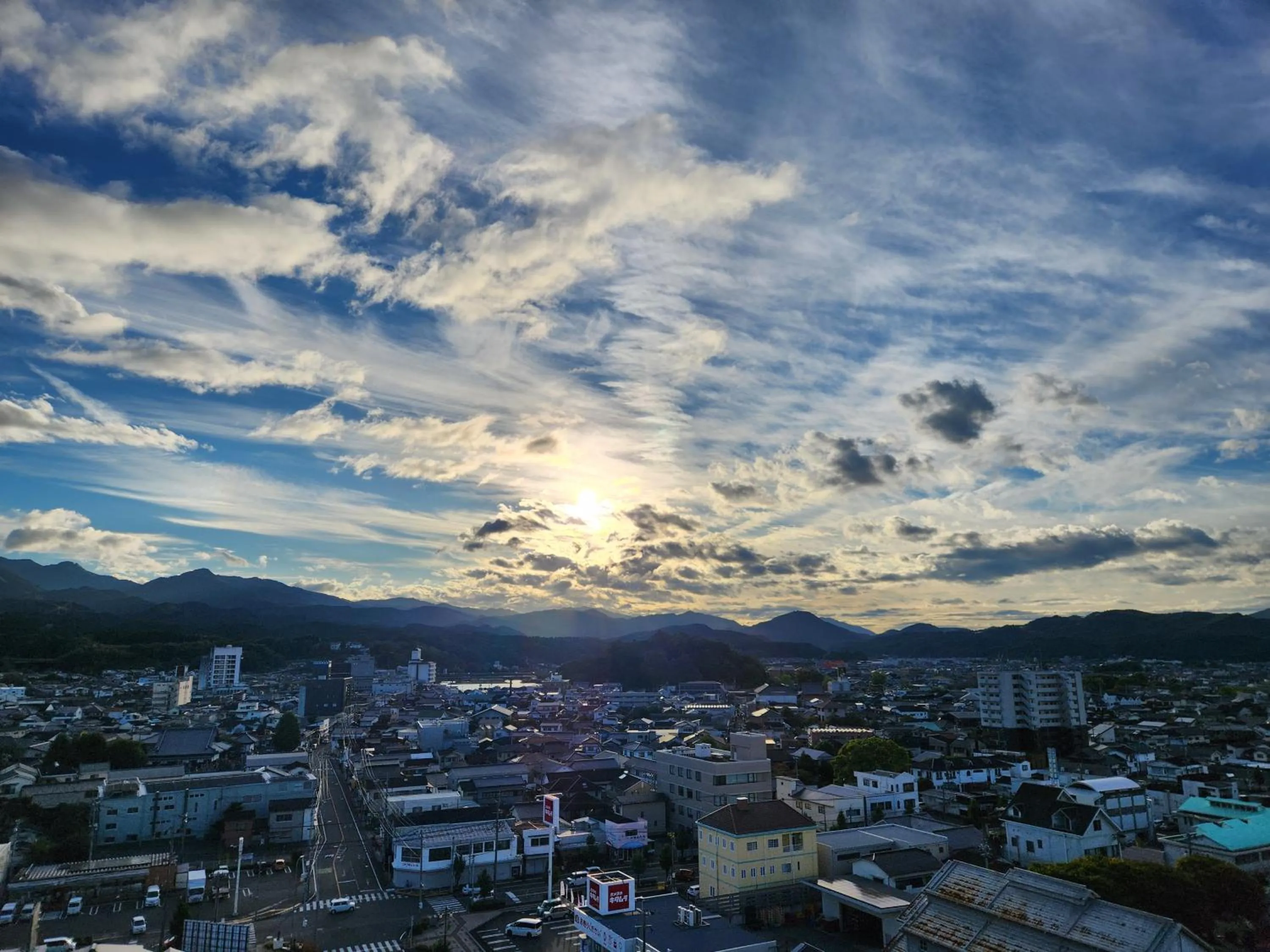 Sunset in Hotel Socia